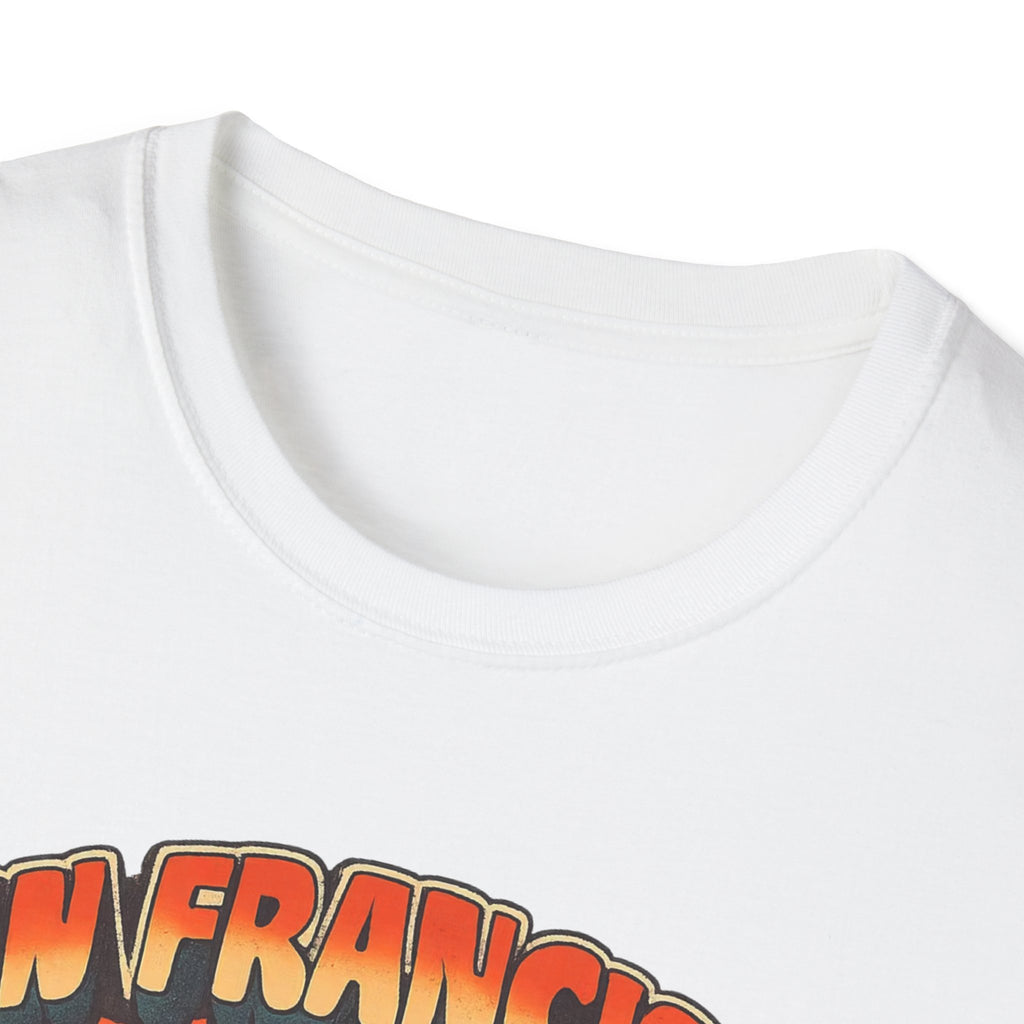 San Francisco Golden State T-Shirt — 'Golden State of Mind' Retro Sunset Tee