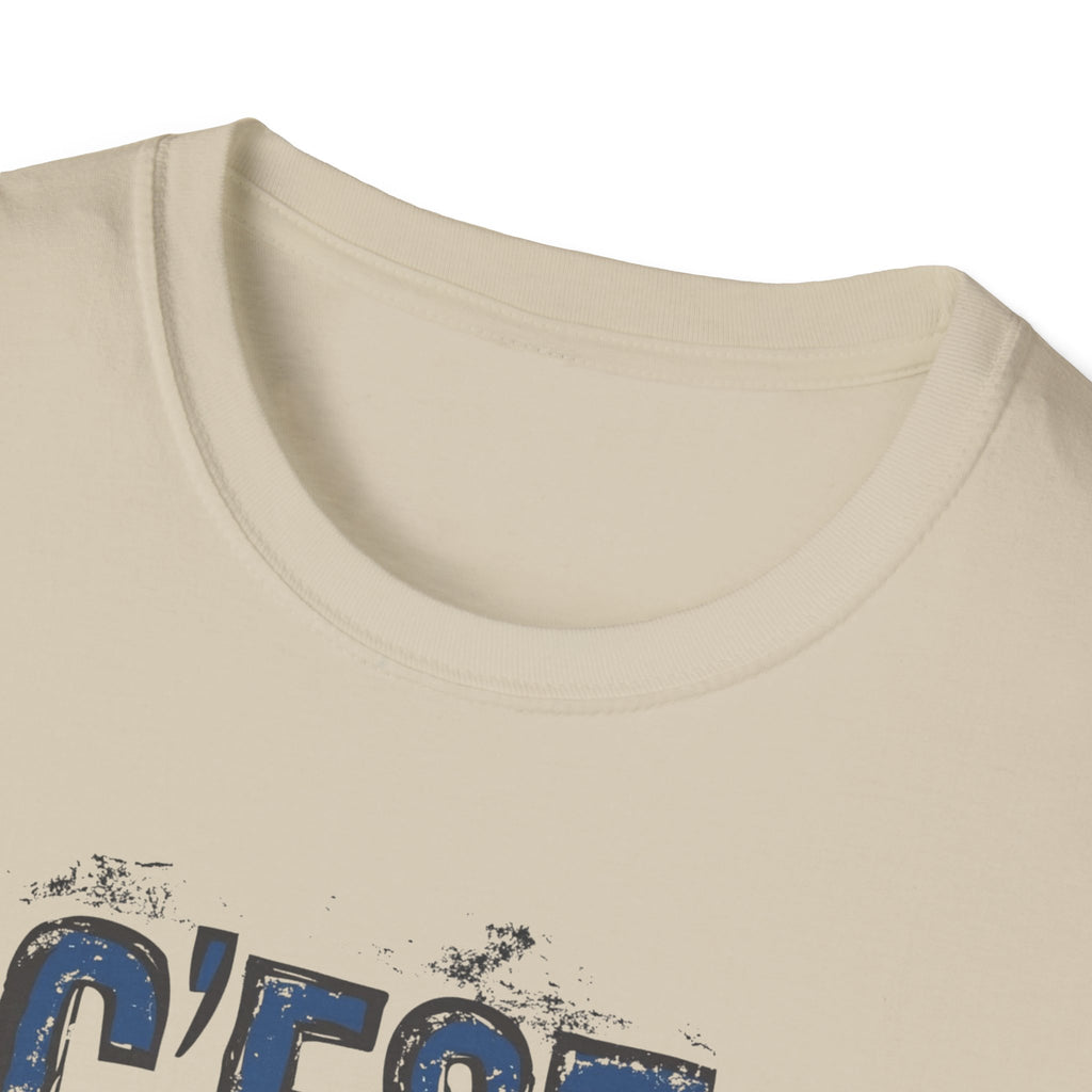 C'est Bon distressed French flag lettering T-Shirt | France graphic tee