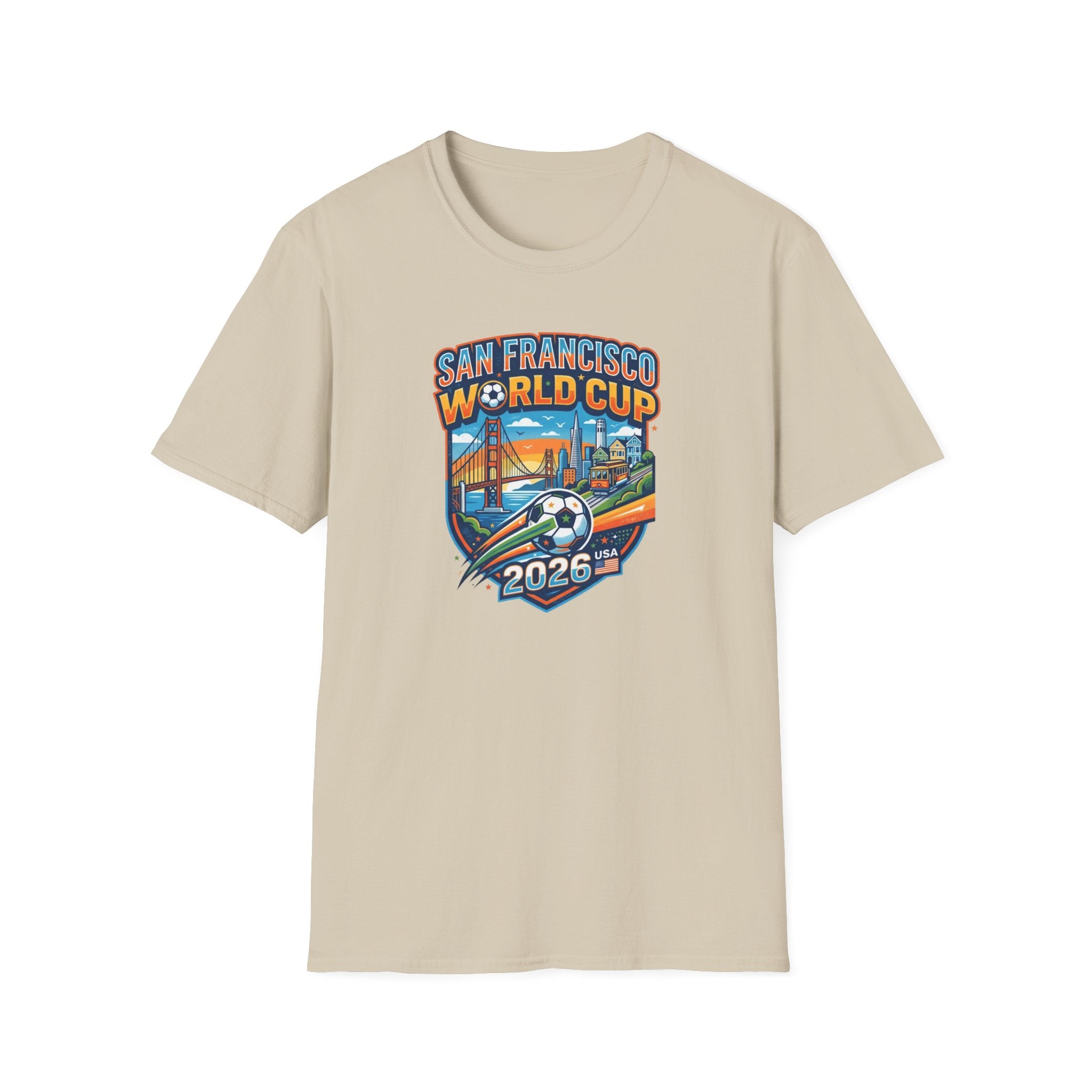 San Francisco World Cup 2026 T-Shirt — Vintage City Soccer Crest