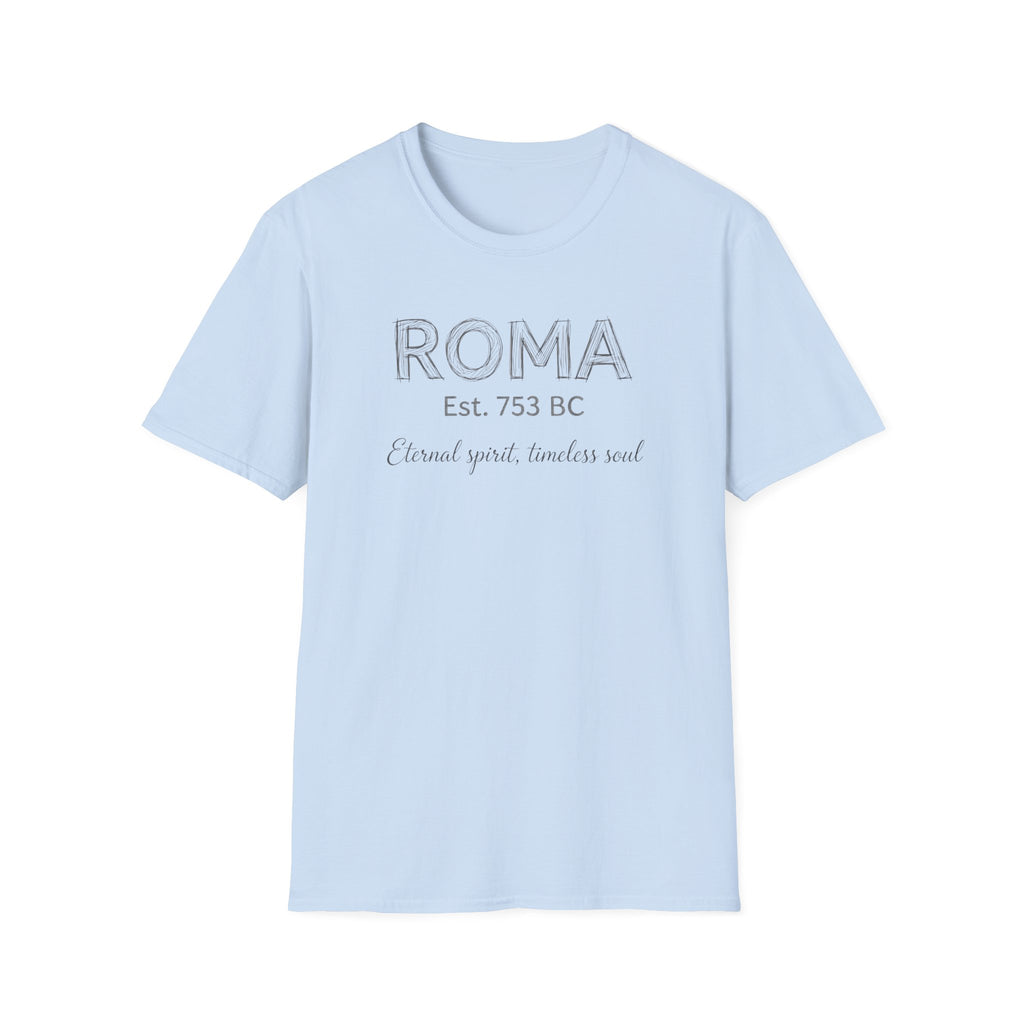 Roma Est. 753 BC T-Shirt – Vintage Rome Travel Tee