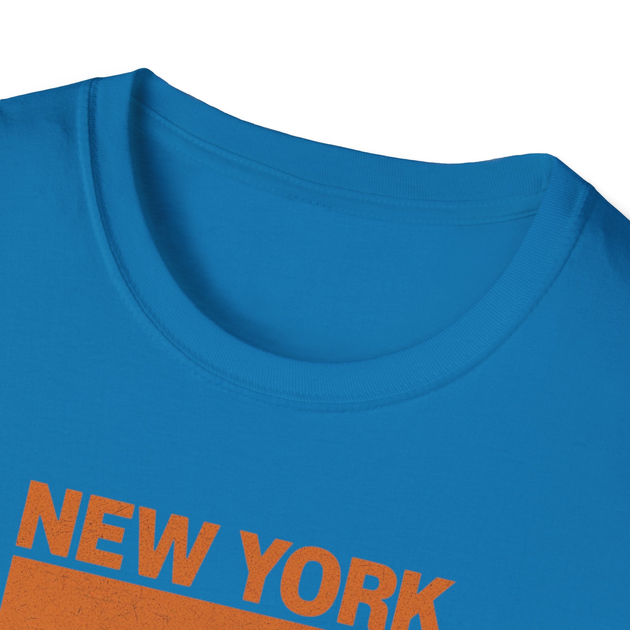 New York Sunset T-Shirt | Retro Stripes City Graphic