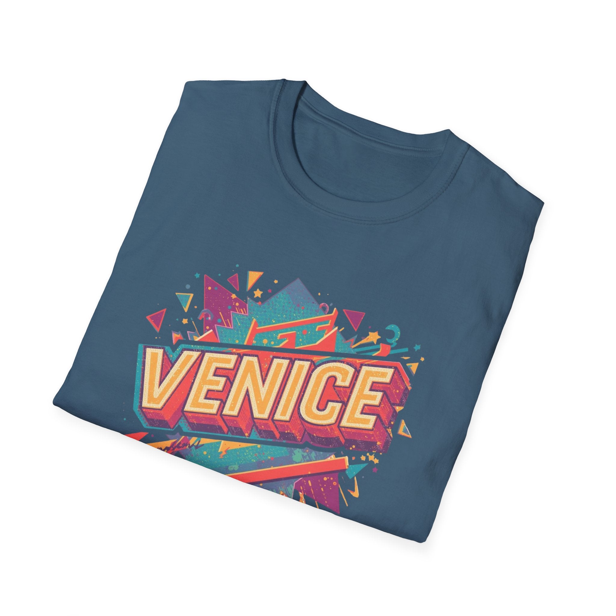 Venice Retro Graphic T-Shirt — Vintage Surf Skate Beach Tee