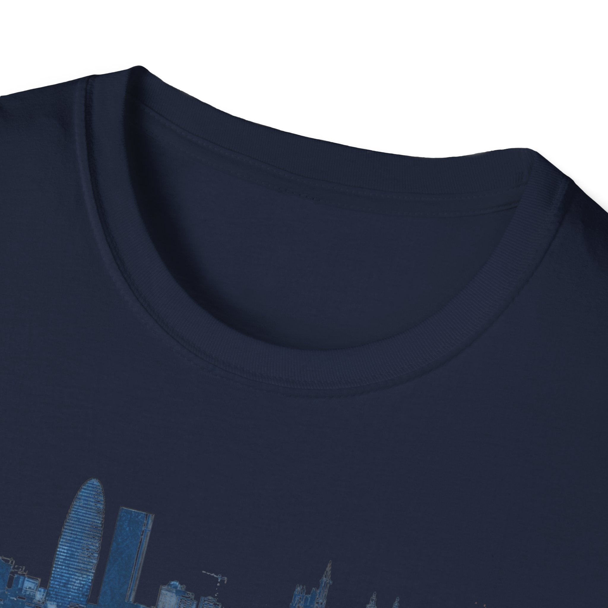 Barcelona skyline paint splash T-Shirt | Spanish city travel tee