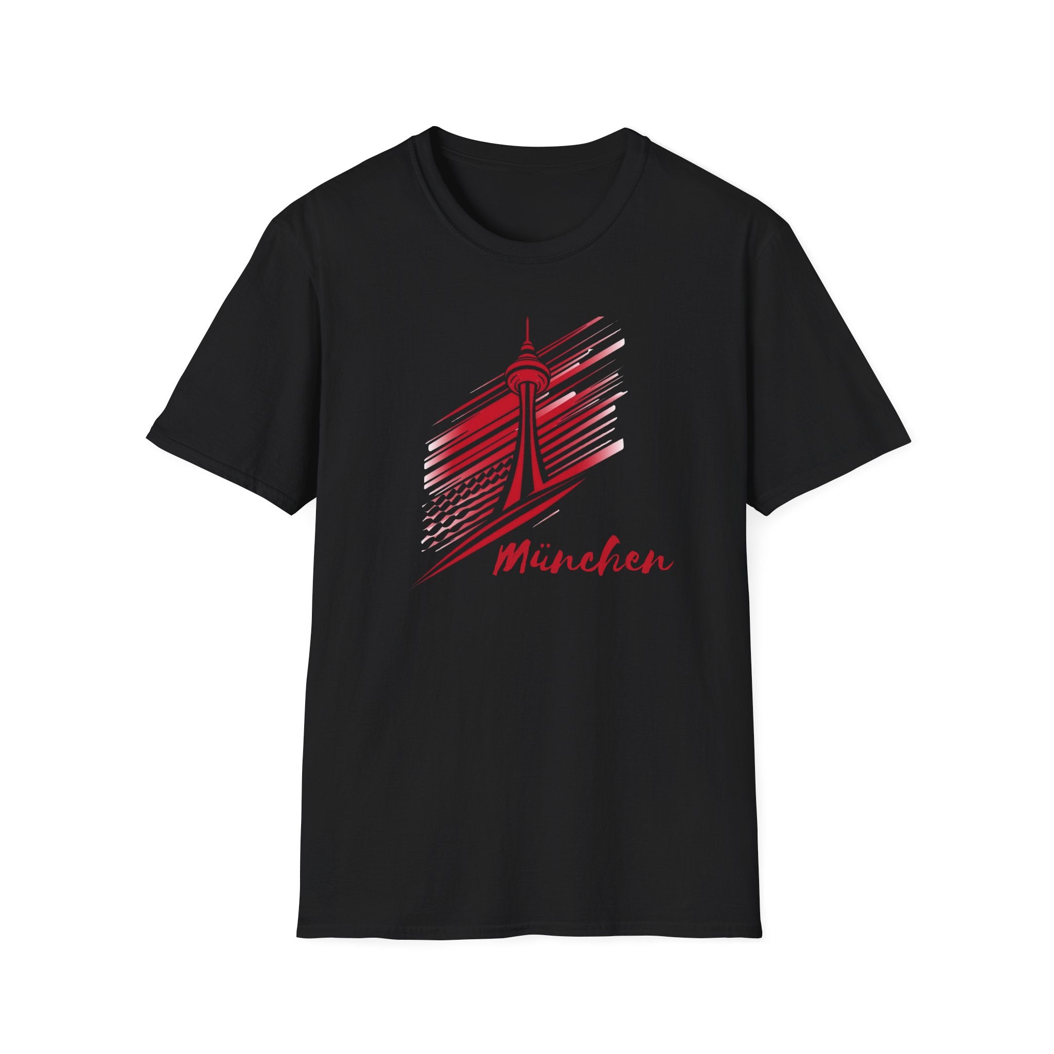 München Skyline Tee | TV Tower Sketch Graphic T-Shirt