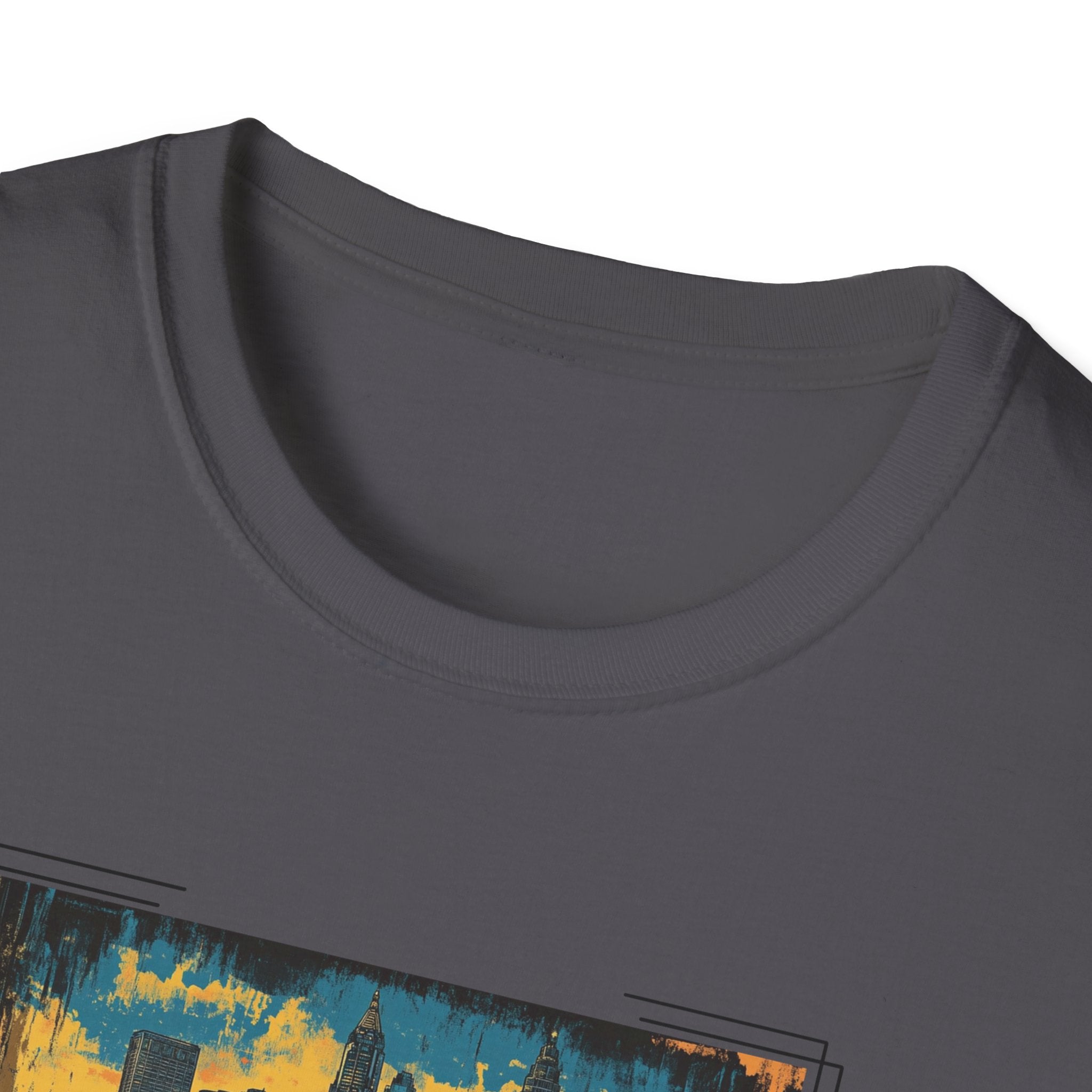 Ohio Skyline T-Shirt | Retro State Poster, Vintage Cleveland Columbus Design
