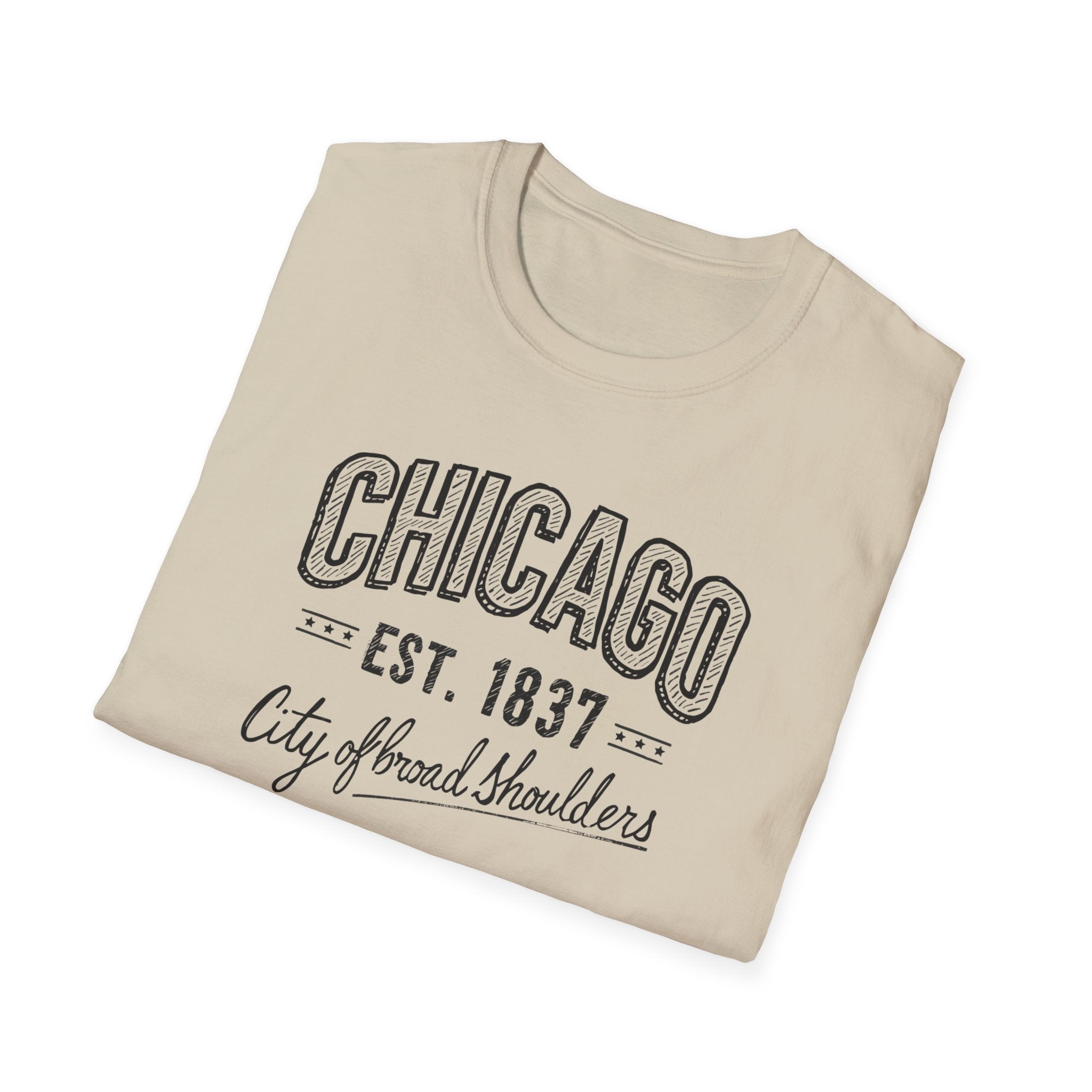 Chicago EST. 1837 Vintage City Tee