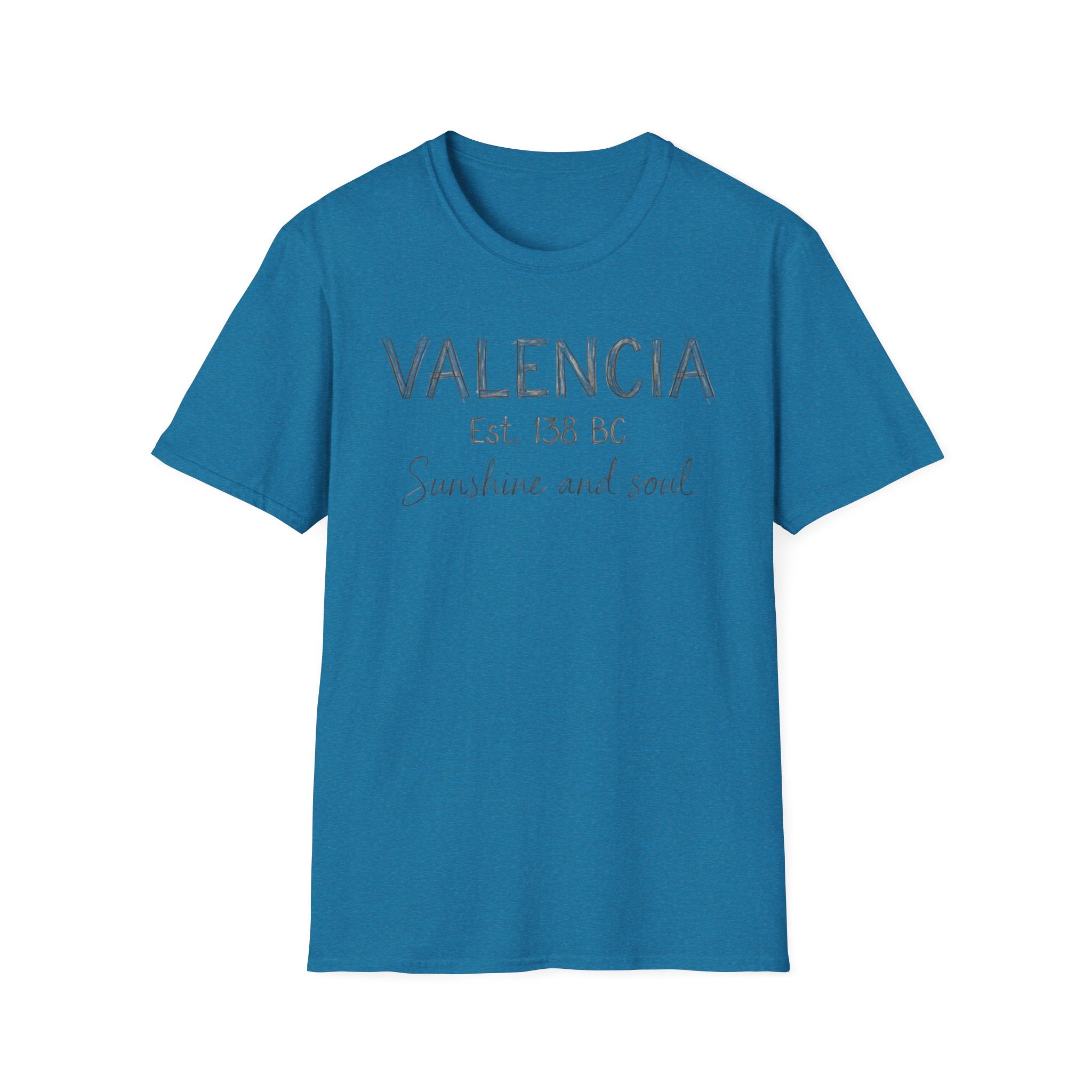 Valencia Est. 138 BC "Sunshine and Soul" T-Shirt