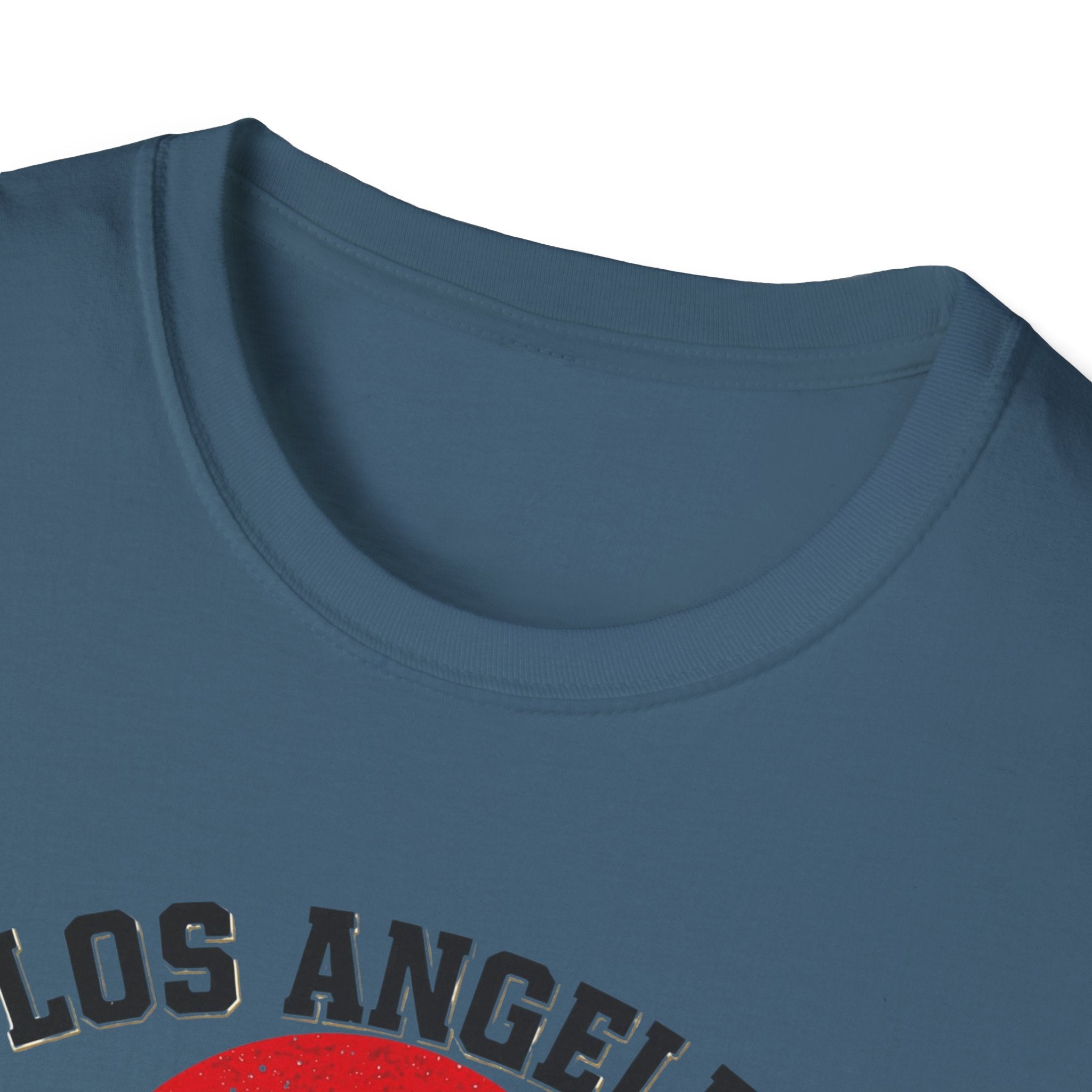 Los Angeles Vintage Sunset T-Shirt — "I’m Just Here for the Street Cred" Car Graphic