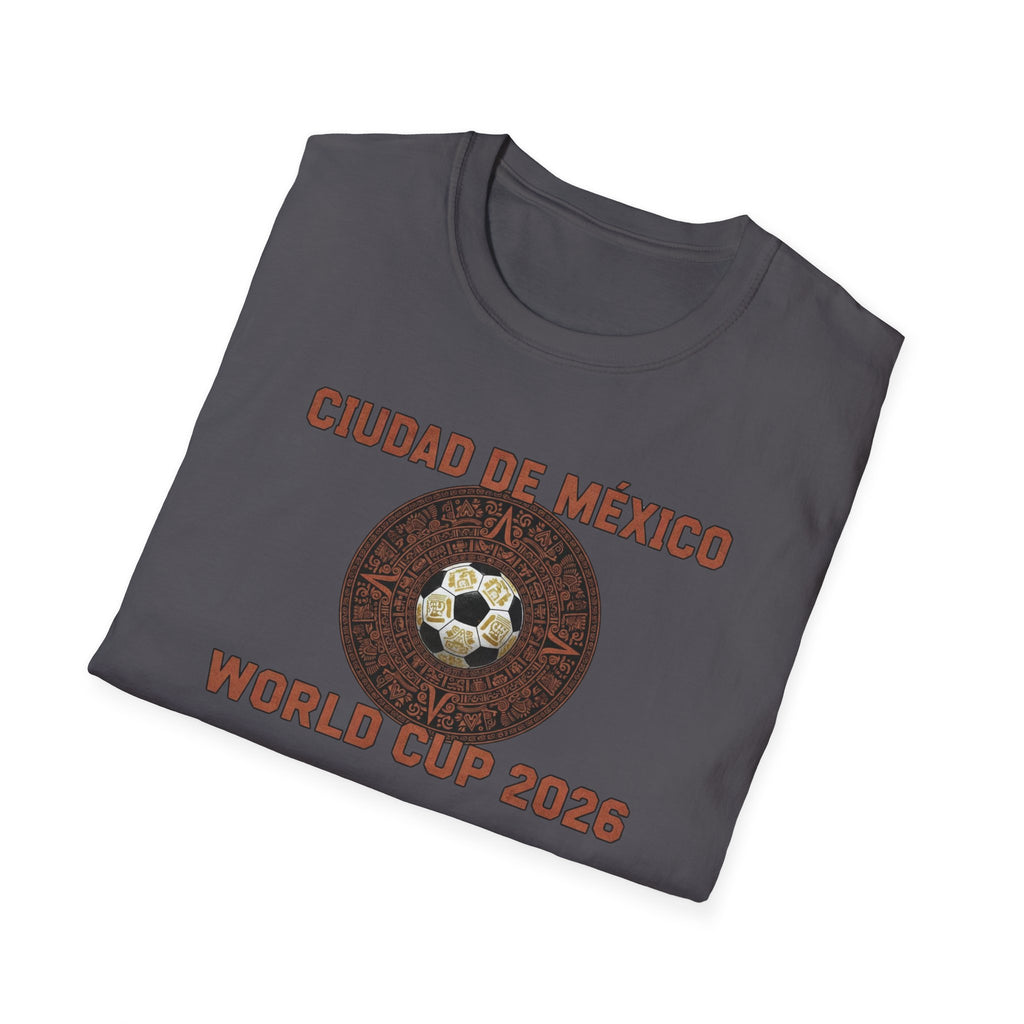 Mexico City World Cup 2026 T-Shirt - Ciudad de México Soccer Tee
