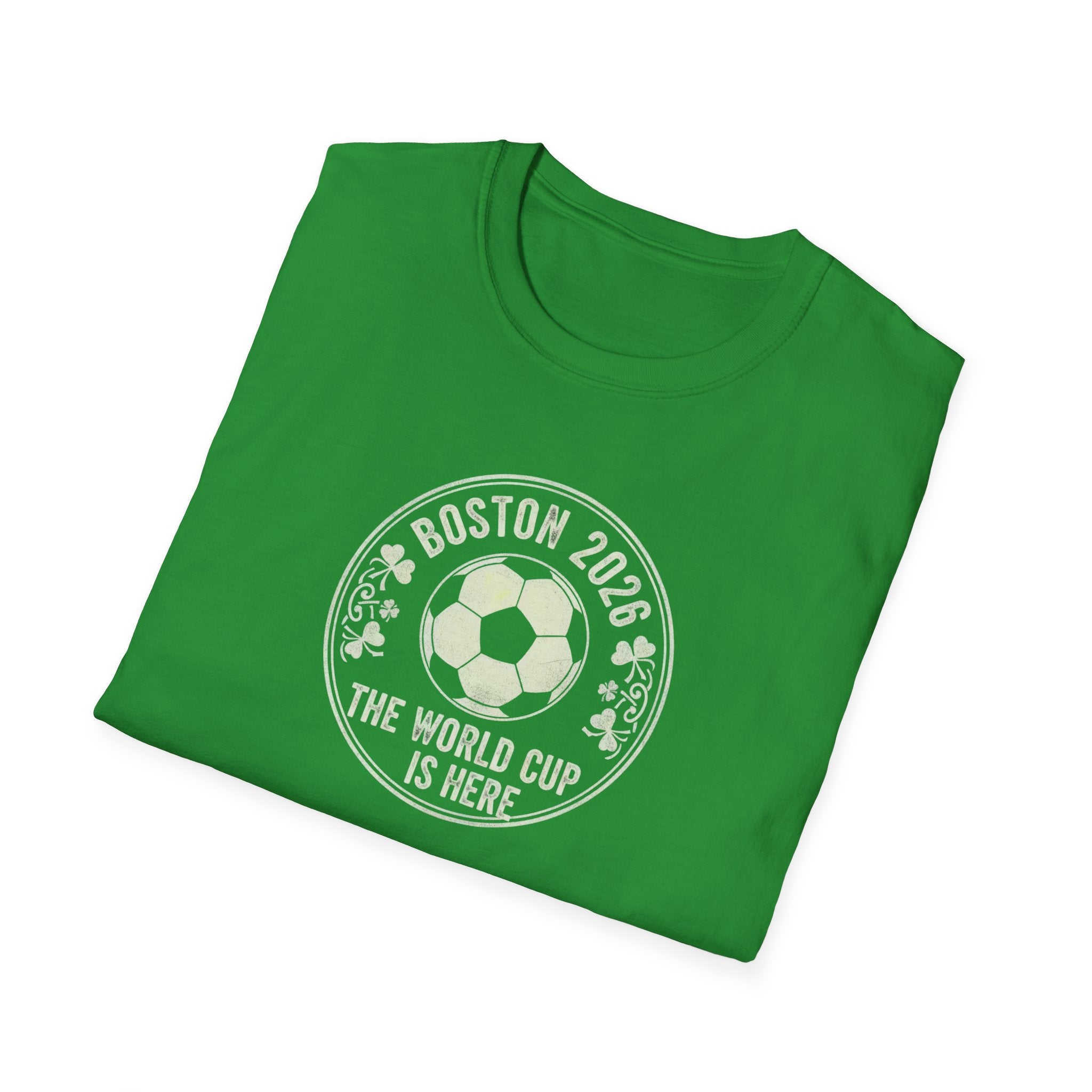Boston 2026 World Cup Soccer T-Shirt — The World Cup Is Here