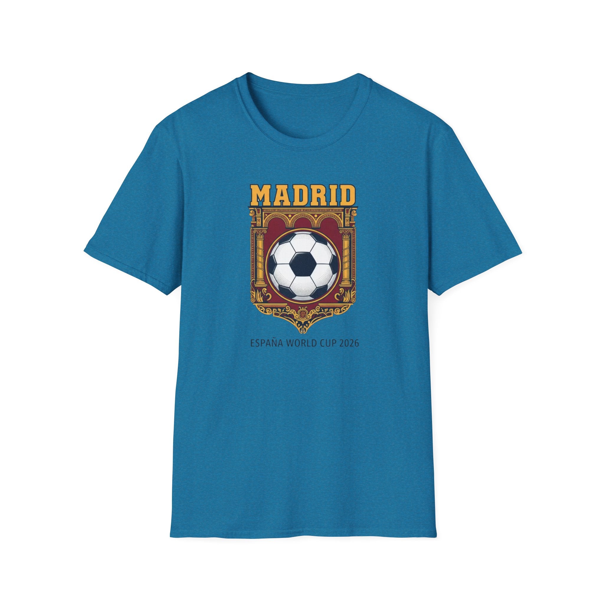 Madrid World Cup Soccer T-Shirt — España World Cup 2026 Graphic Tee