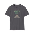 Seattle Tech T-Shirt – “served byte sized” Coffee & Coding Tee