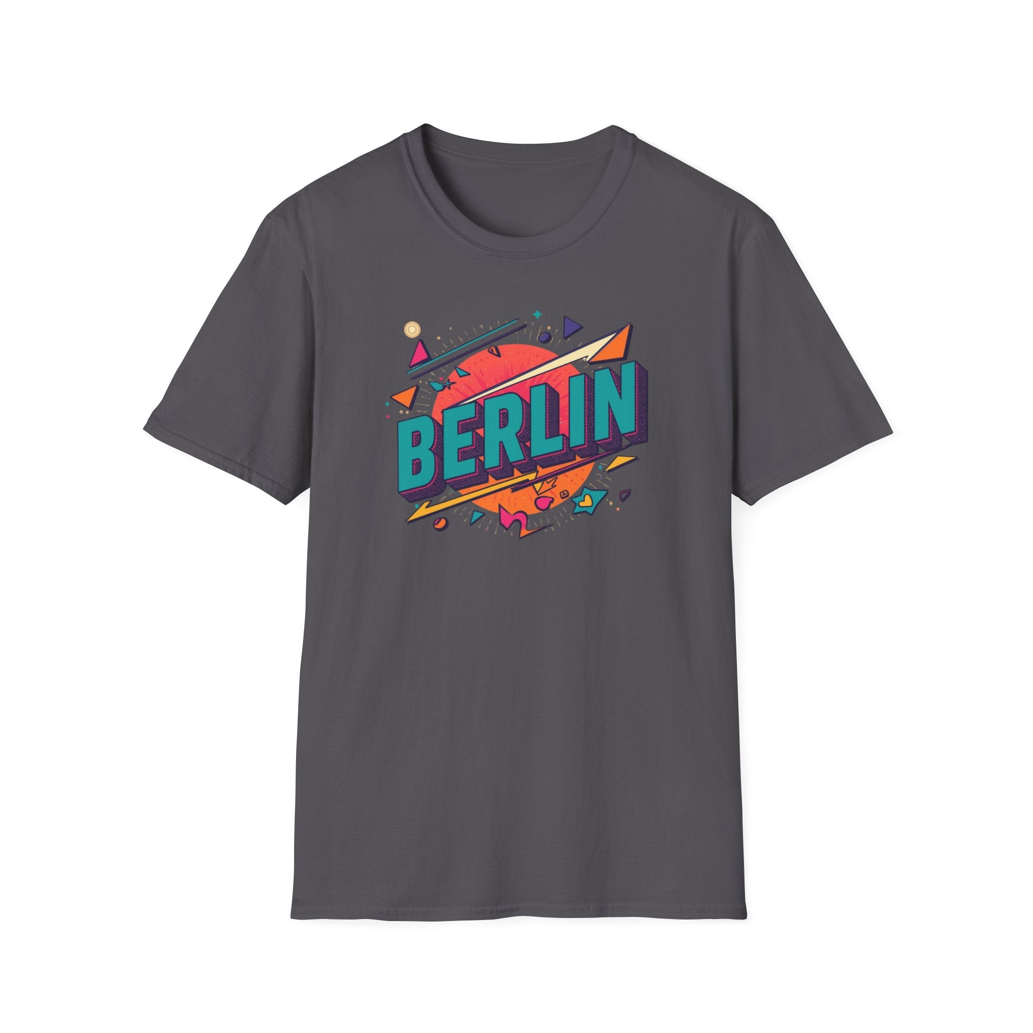 Berlin Retro Graphic T-Shirt — Colorful Vintage City Tee