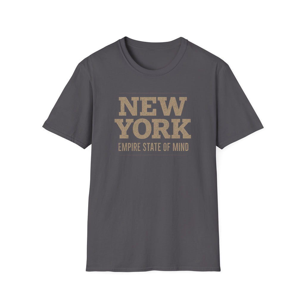 New York Empire State of Mind T-Shirt | NYC typography tee
