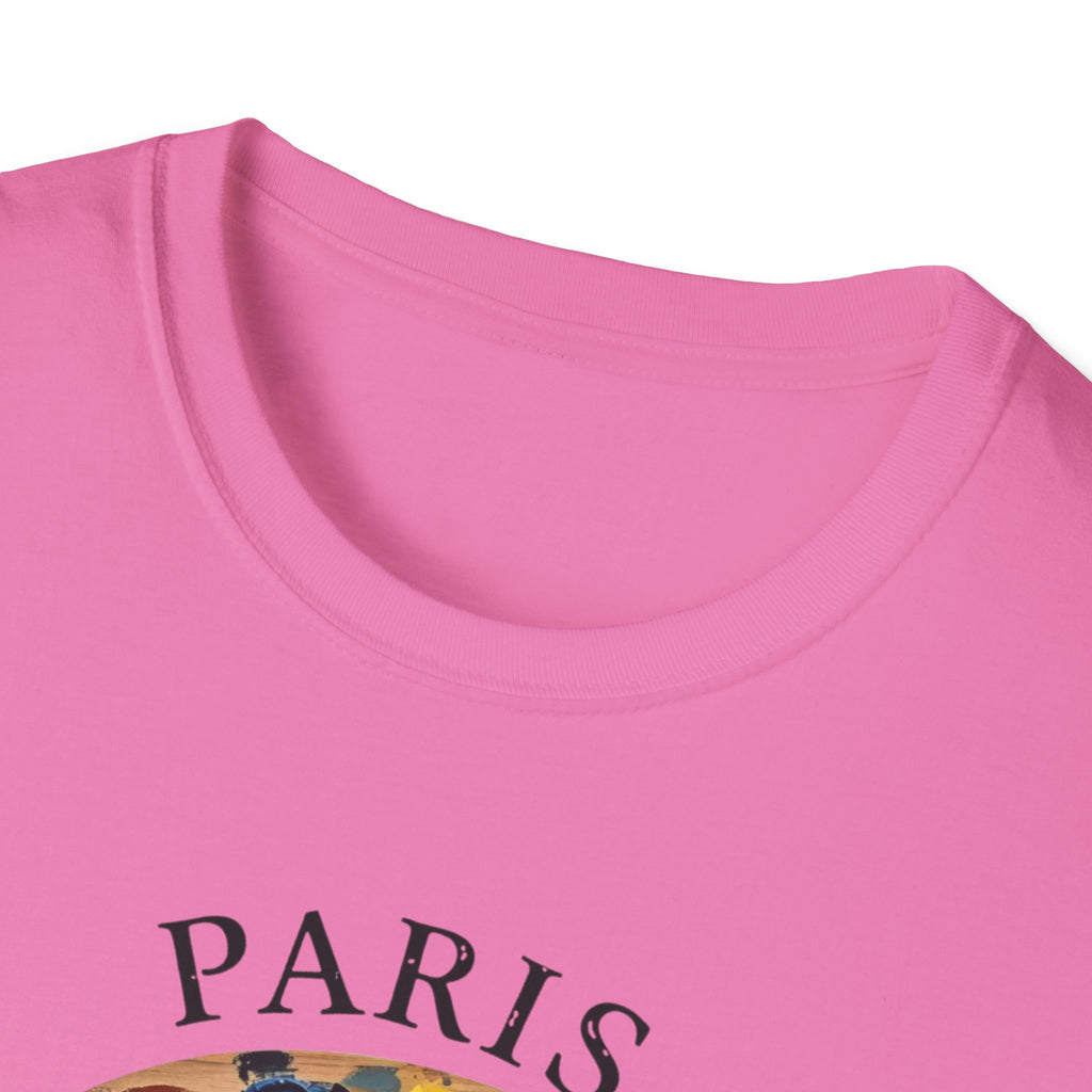 Paris Artist Palette T-Shirt — "Every one of these is a new idea" Artistic Tee