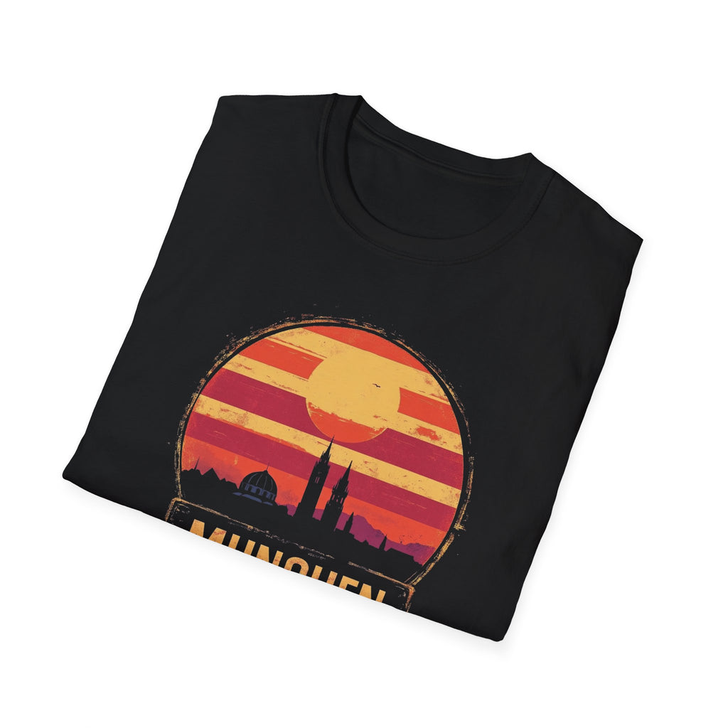 Munchen Vintage Skyline T-Shirt