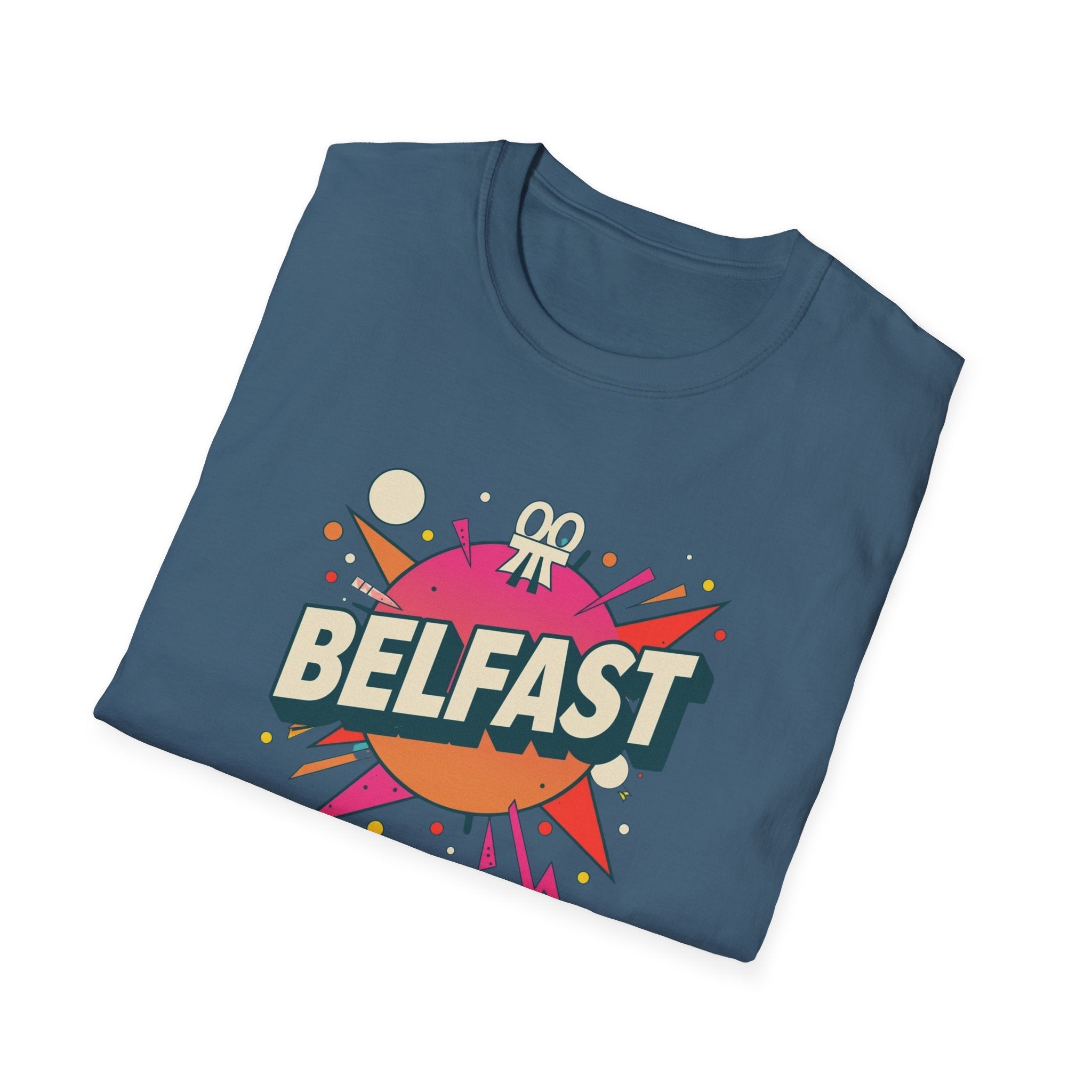 Belfast Retro Pop Art T-Shirt — Vintage City Graphic Tee
