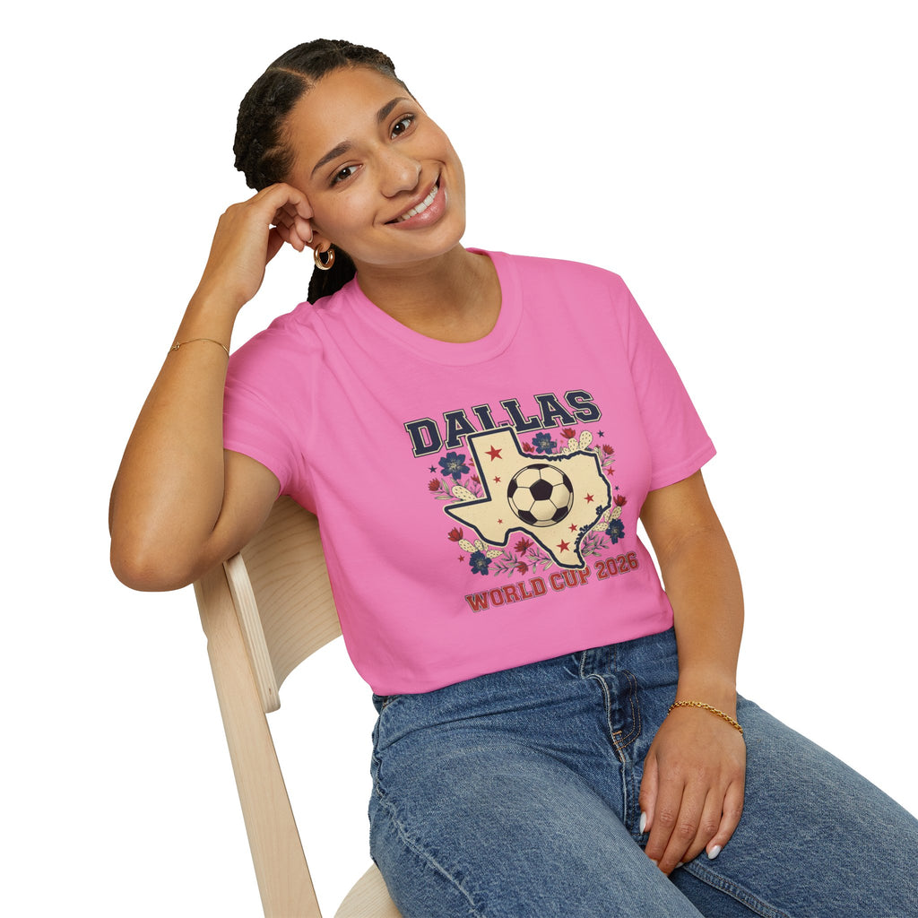 Dallas World Cup 2026 Soccer T-Shirt
