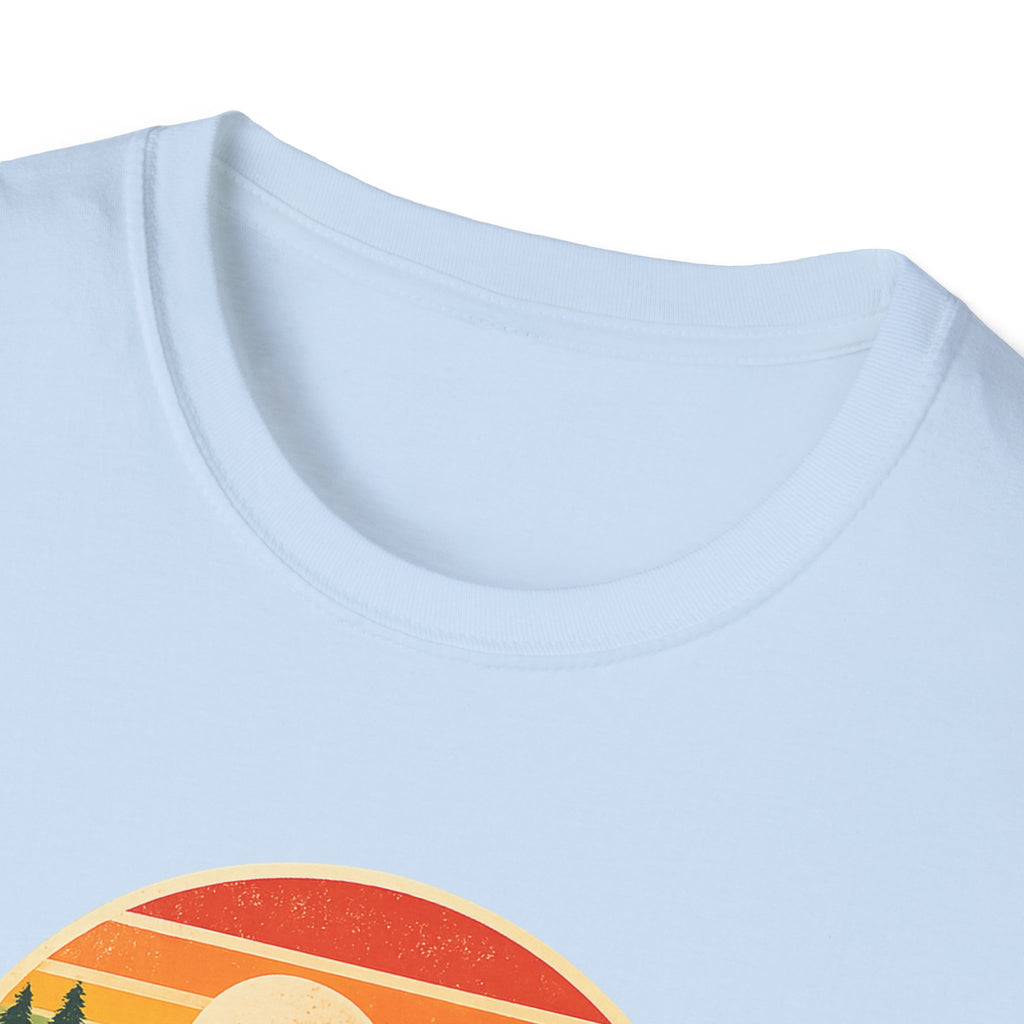Ohio Retro Sunset T-Shirt — “Ohio It's All Good Here” Vintage State Tee