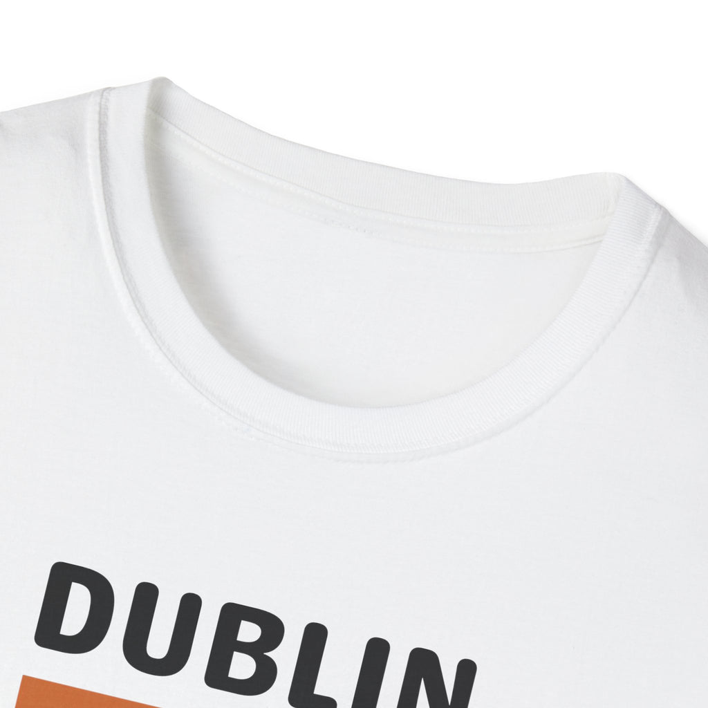 Dublin Retro Stripes T-Shirt | Irish City Graphic Tee