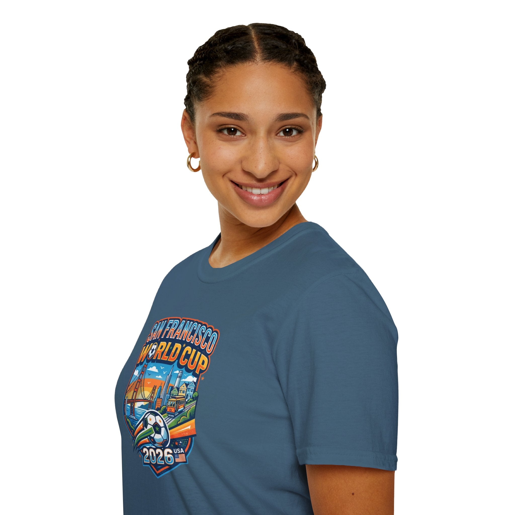 San Francisco World Cup 2026 T-Shirt — Vintage City Soccer Crest