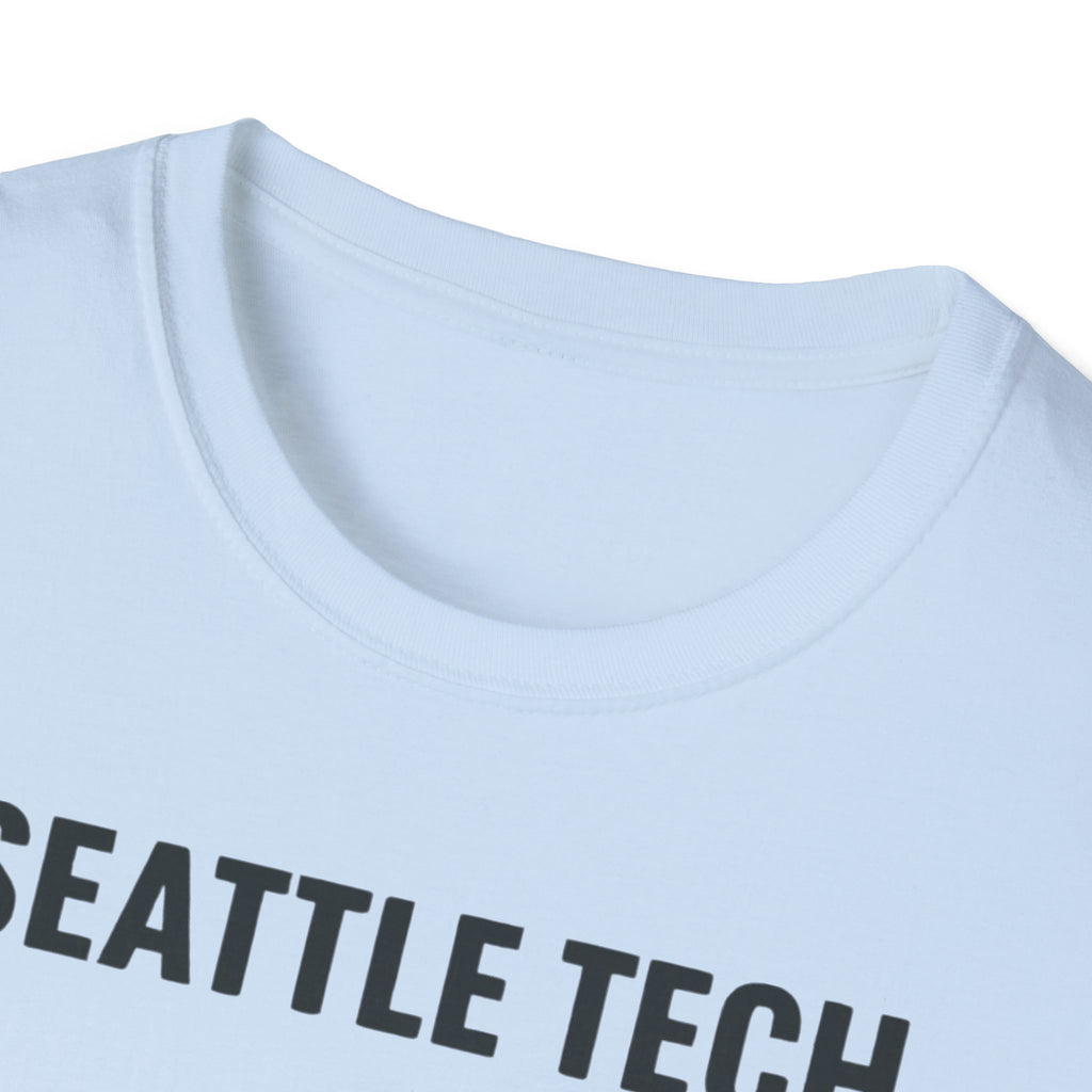 Seattle Tech T-Shirt — "Served Byte Sized" Coffee Cup Design