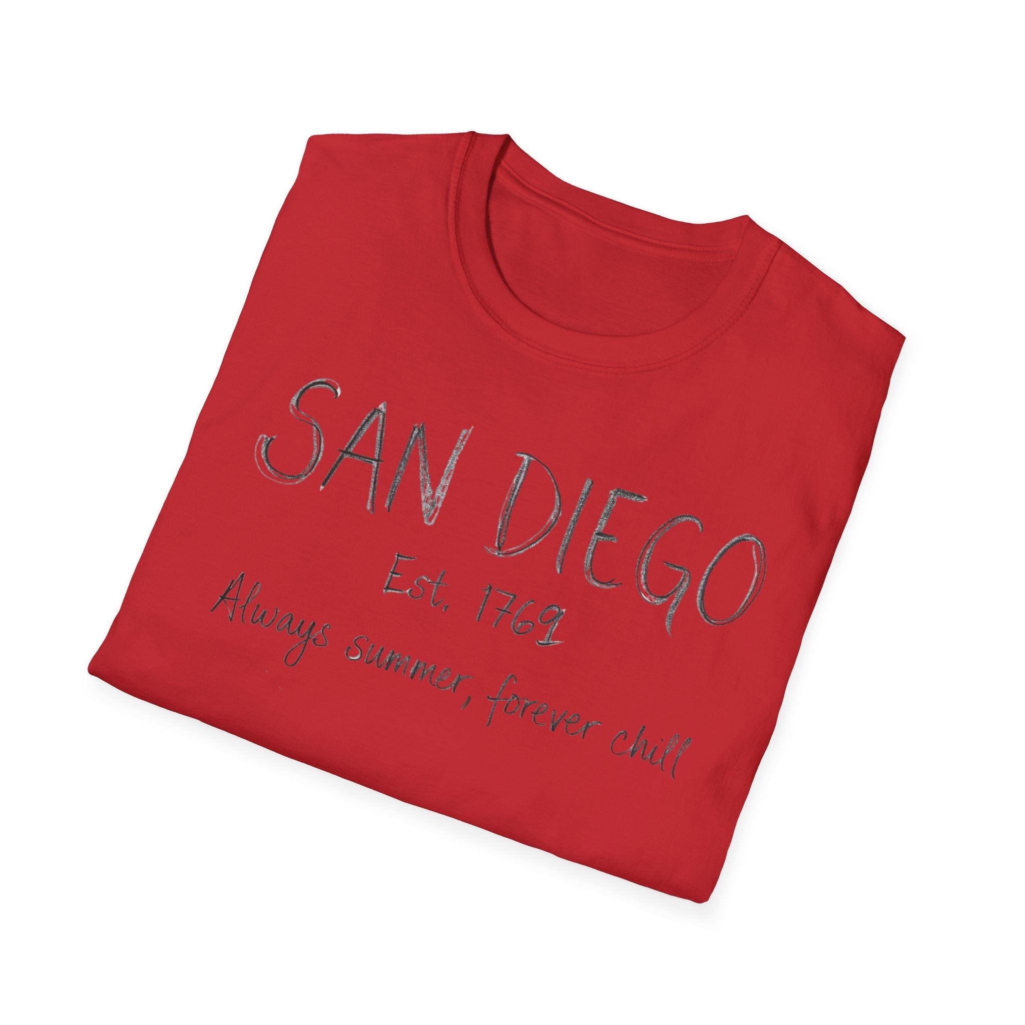San Diego Est. 1769 "Always Summer, Forever Chill" T-Shirt
