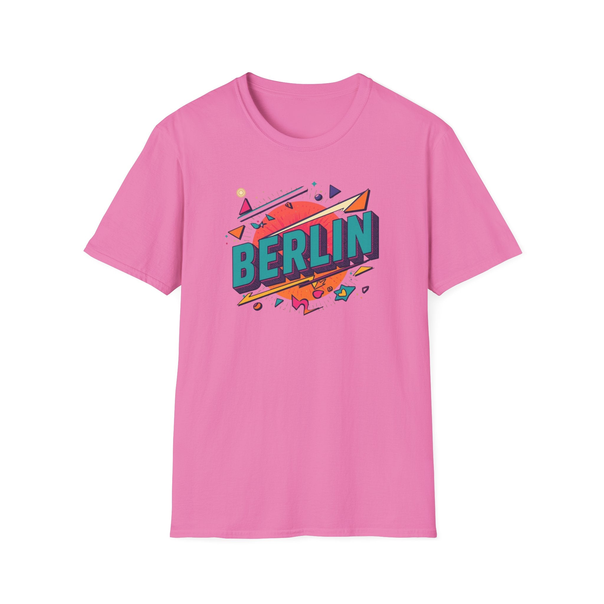 Berlin Retro Graphic T-Shirt — Colorful Vintage City Tee