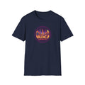 Valencia skyline circle logo T-Shirt | Spain travel souvenir