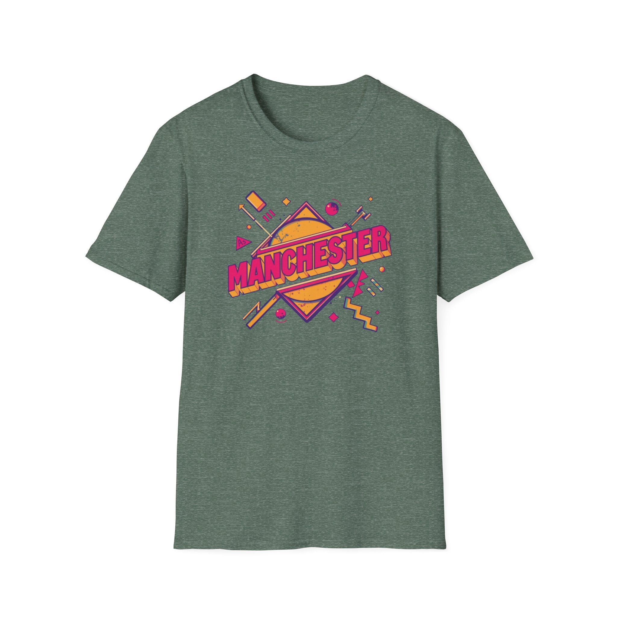 Manchester Retro Graphic T-Shirt