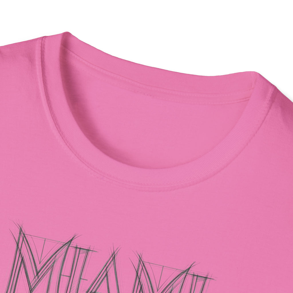 Miami FL 305 Vintage Retro T-Shirt — Heart, Hustle and Hustle City Tee