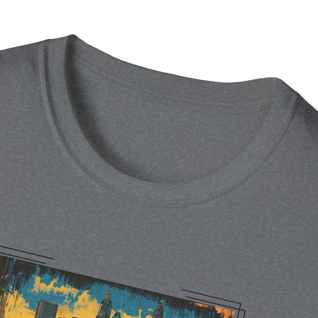 Ohio Skyline T-Shirt | Retro State Poster, Vintage Cleveland Columbus Design