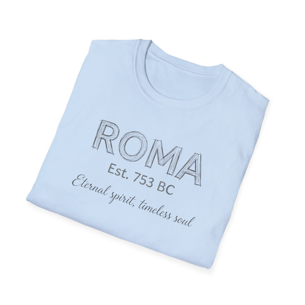 Roma Est. 753 BC T-Shirt – Vintage Rome Travel Tee