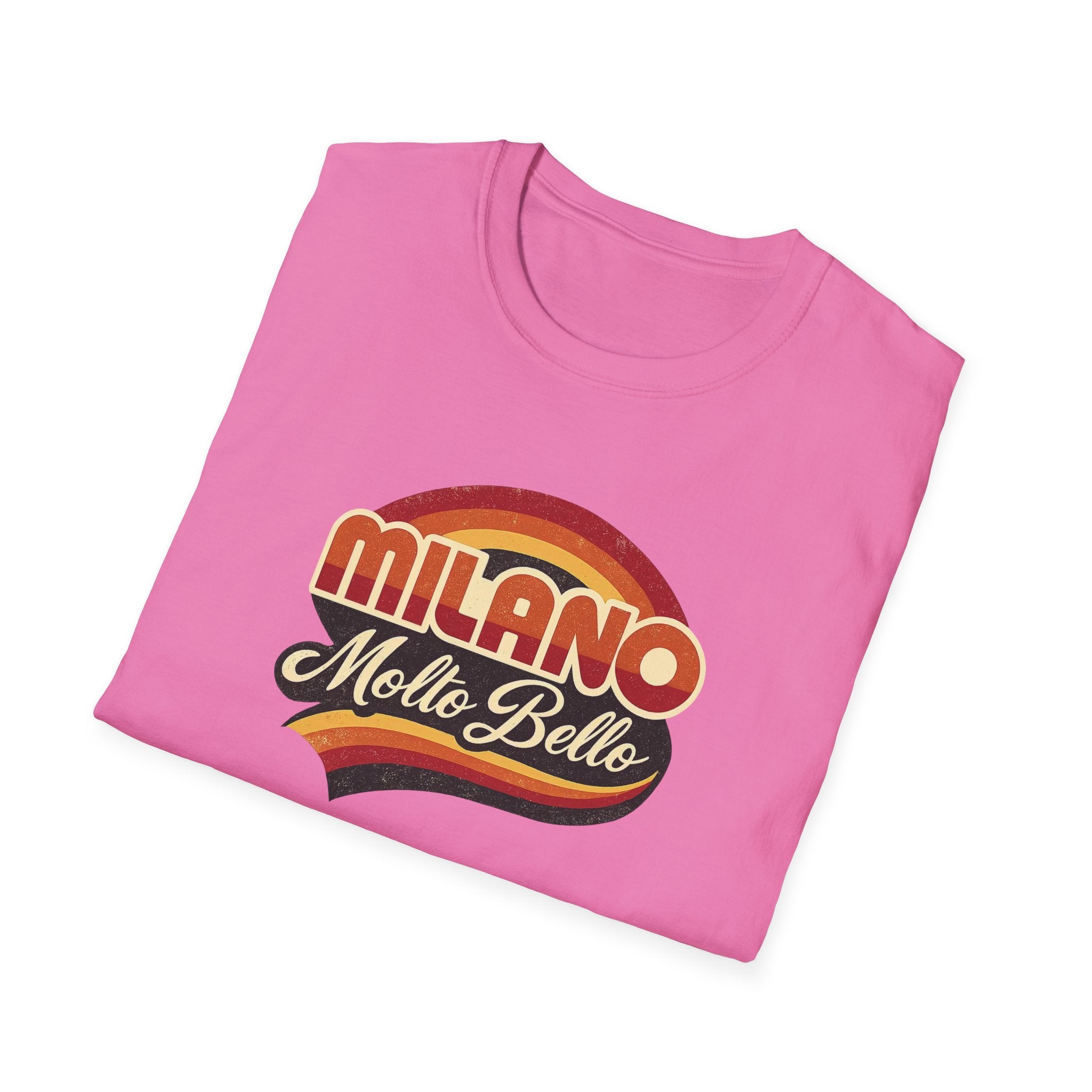 Milano Molto Bello Retro T-Shirt — Vintage Italian Graphic Tee