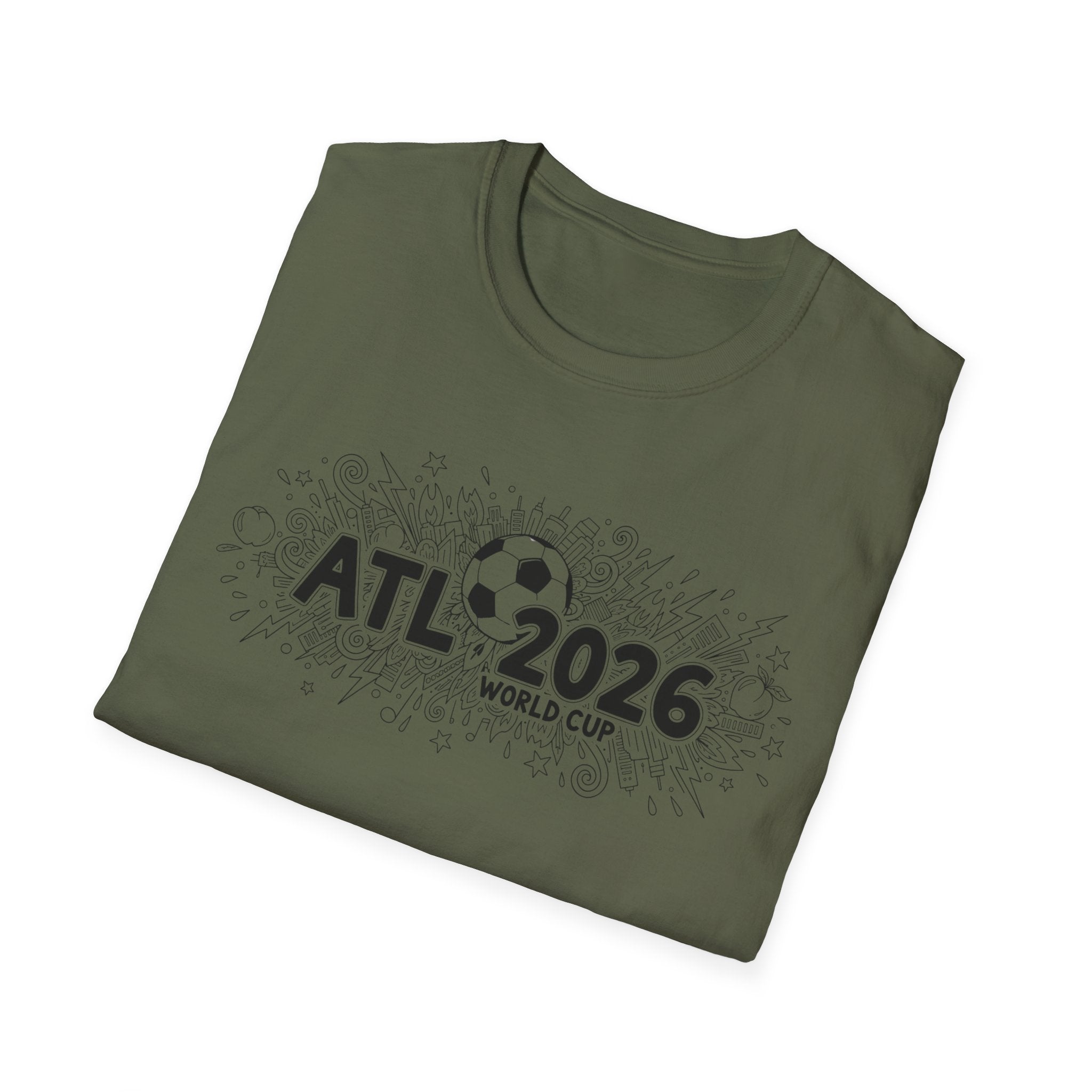 ATL 2026 World Cup T-Shirt — Atlanta Soccer Fan Tee