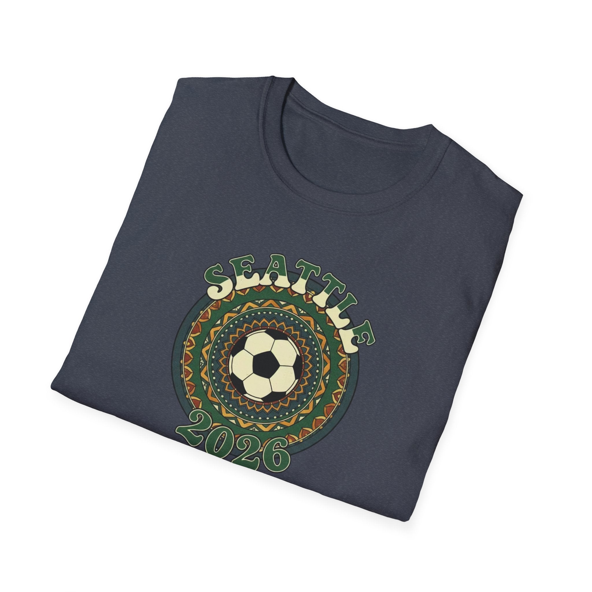 Seattle Soccer Mandala T-Shirt