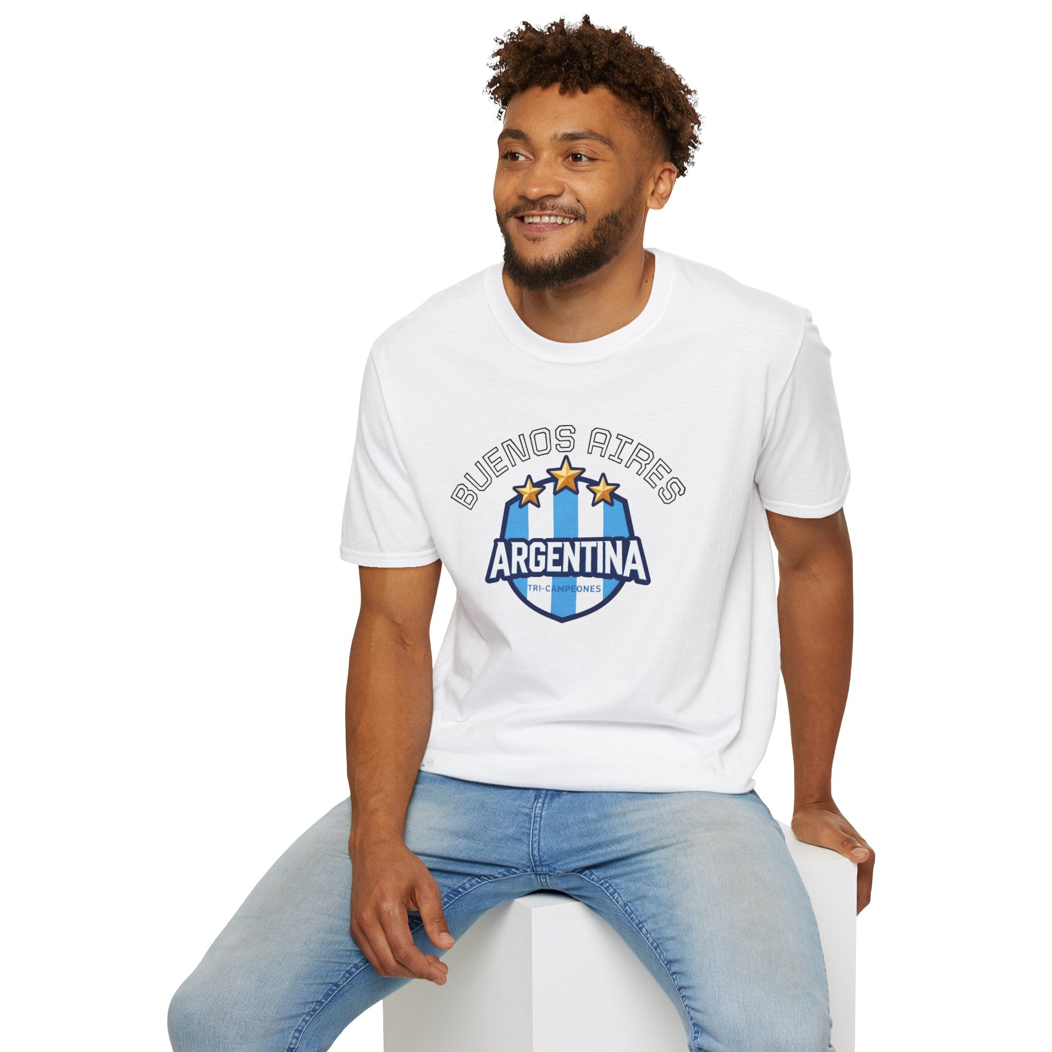 Argentina Buenos Aires Soccer Crest T-Shirt