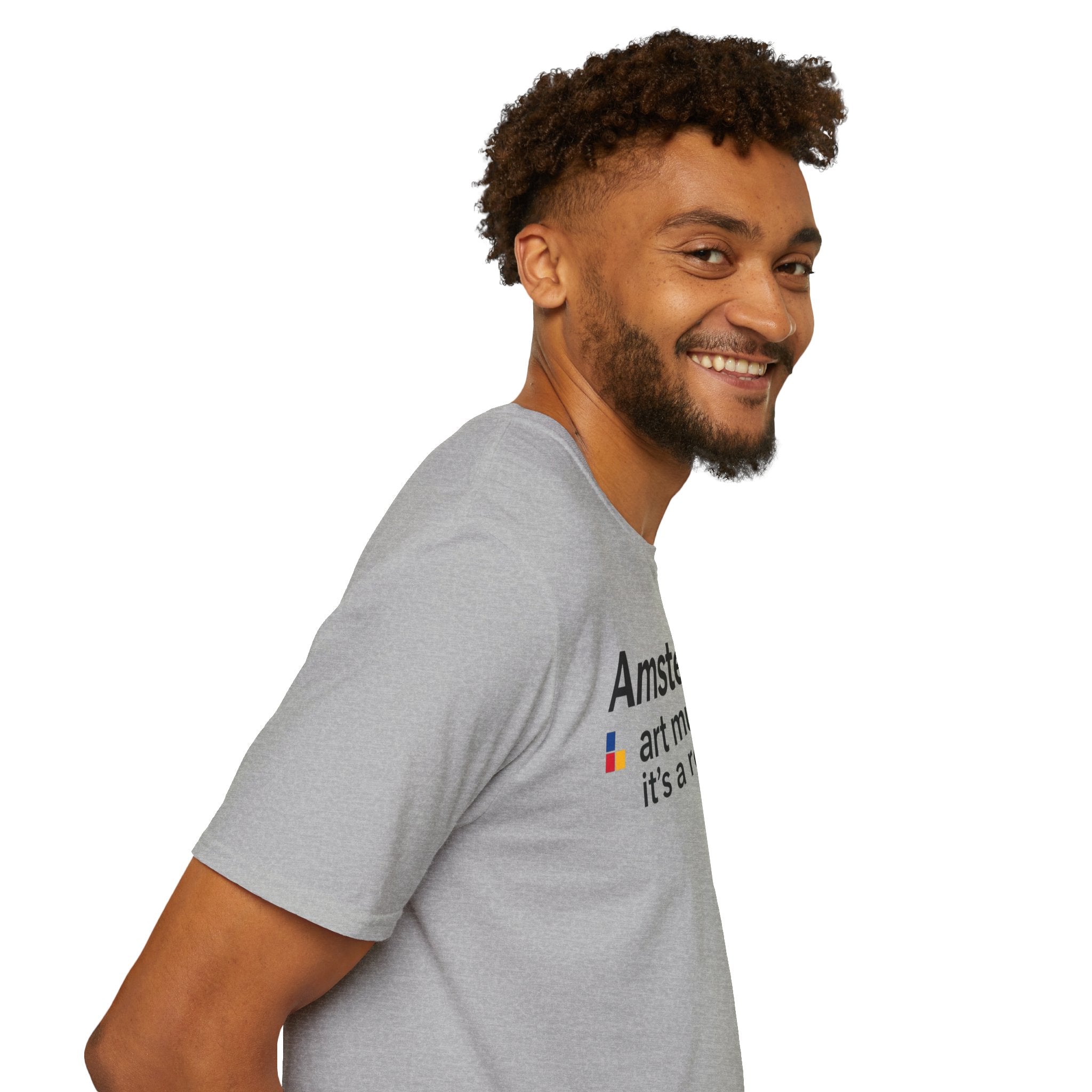 Amsterdam Art Museum T-Shirt — "it's a real draw" Graphic Tee