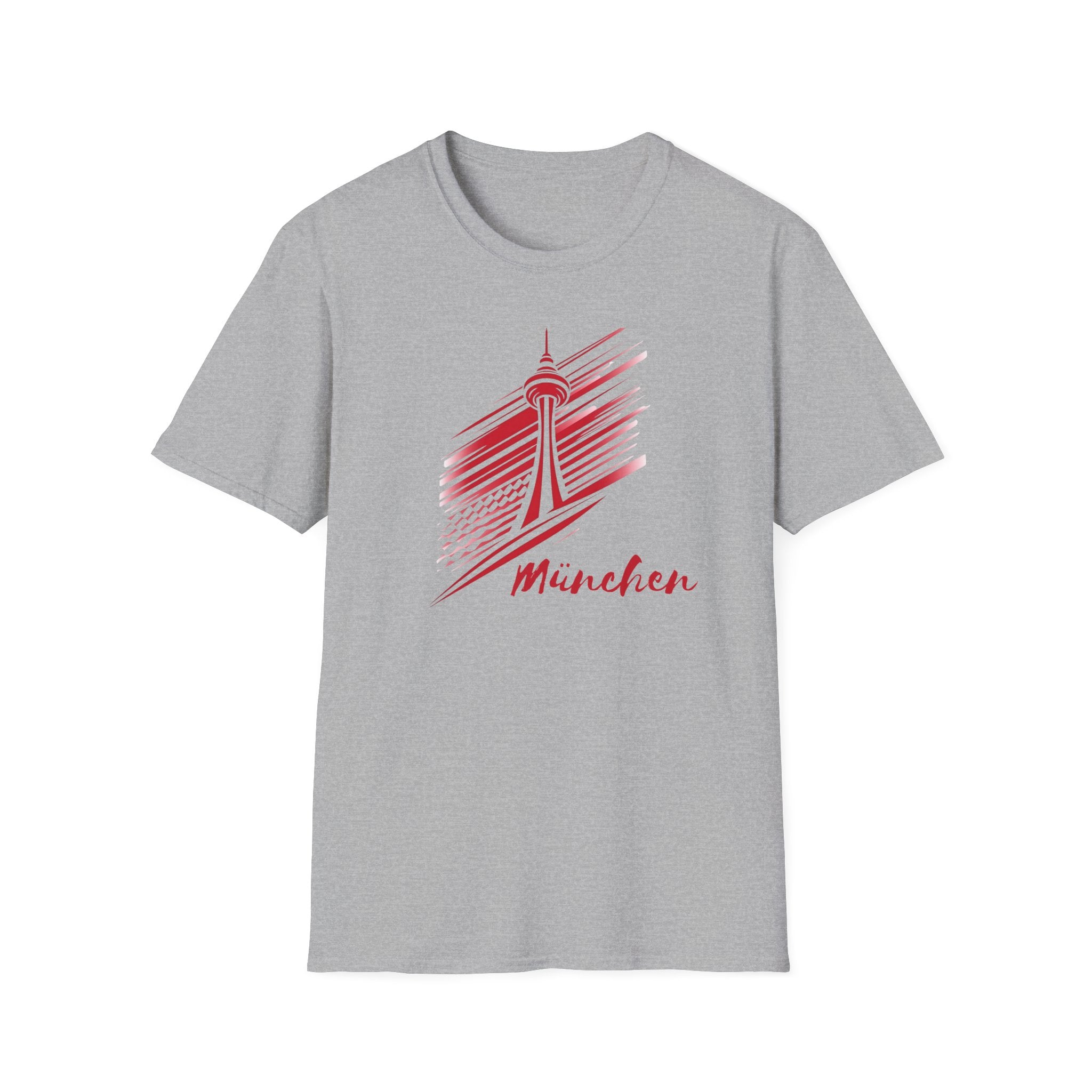 München Skyline Tee | TV Tower Sketch Graphic T-Shirt