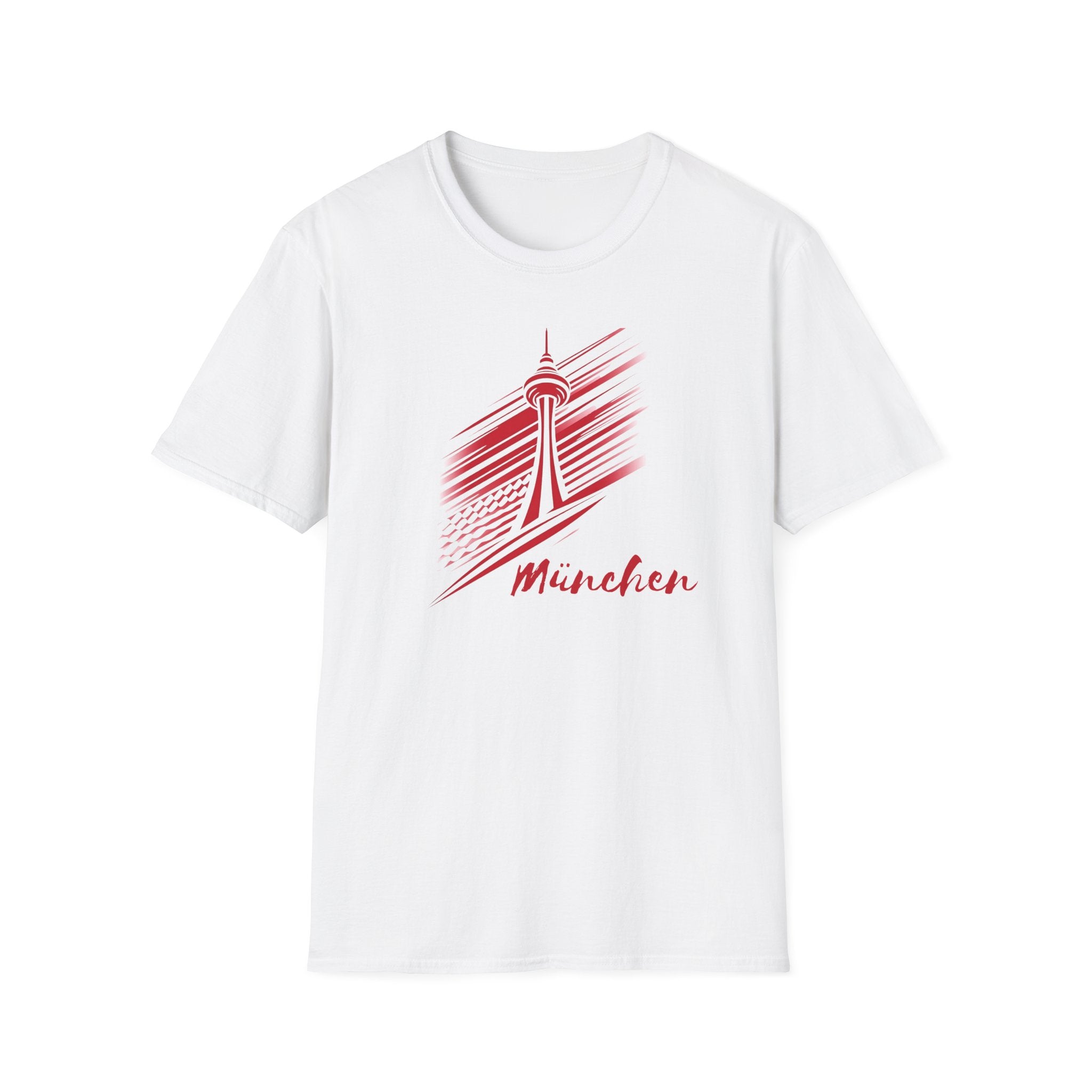 München Skyline Tee | TV Tower Sketch Graphic T-Shirt