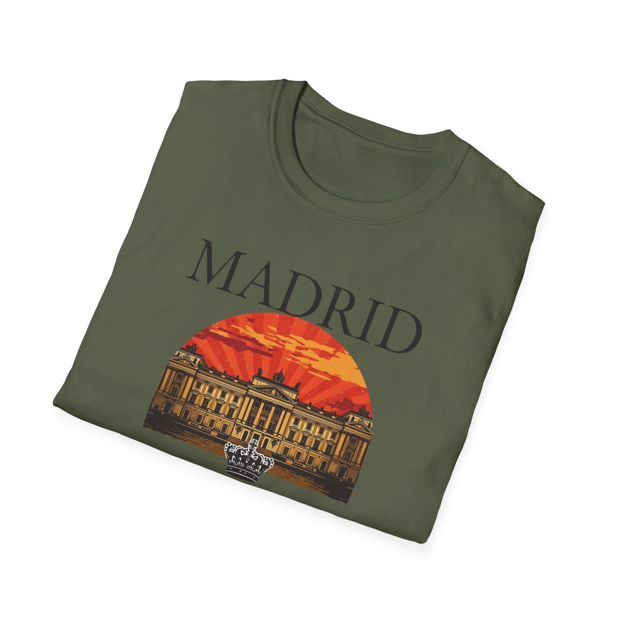 Madrid Art Museum T-Shirt — Vintage Sunset Prado Travel Tee