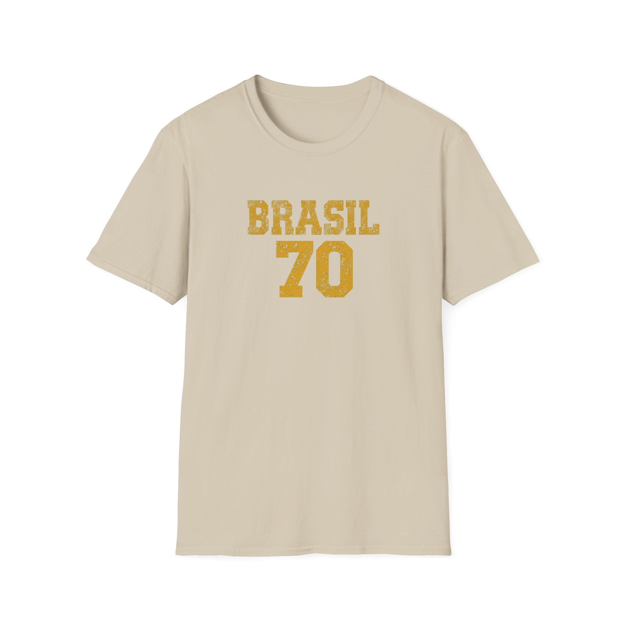 Brasil 70 T-Shirt | Vintage Sports Jersey Number