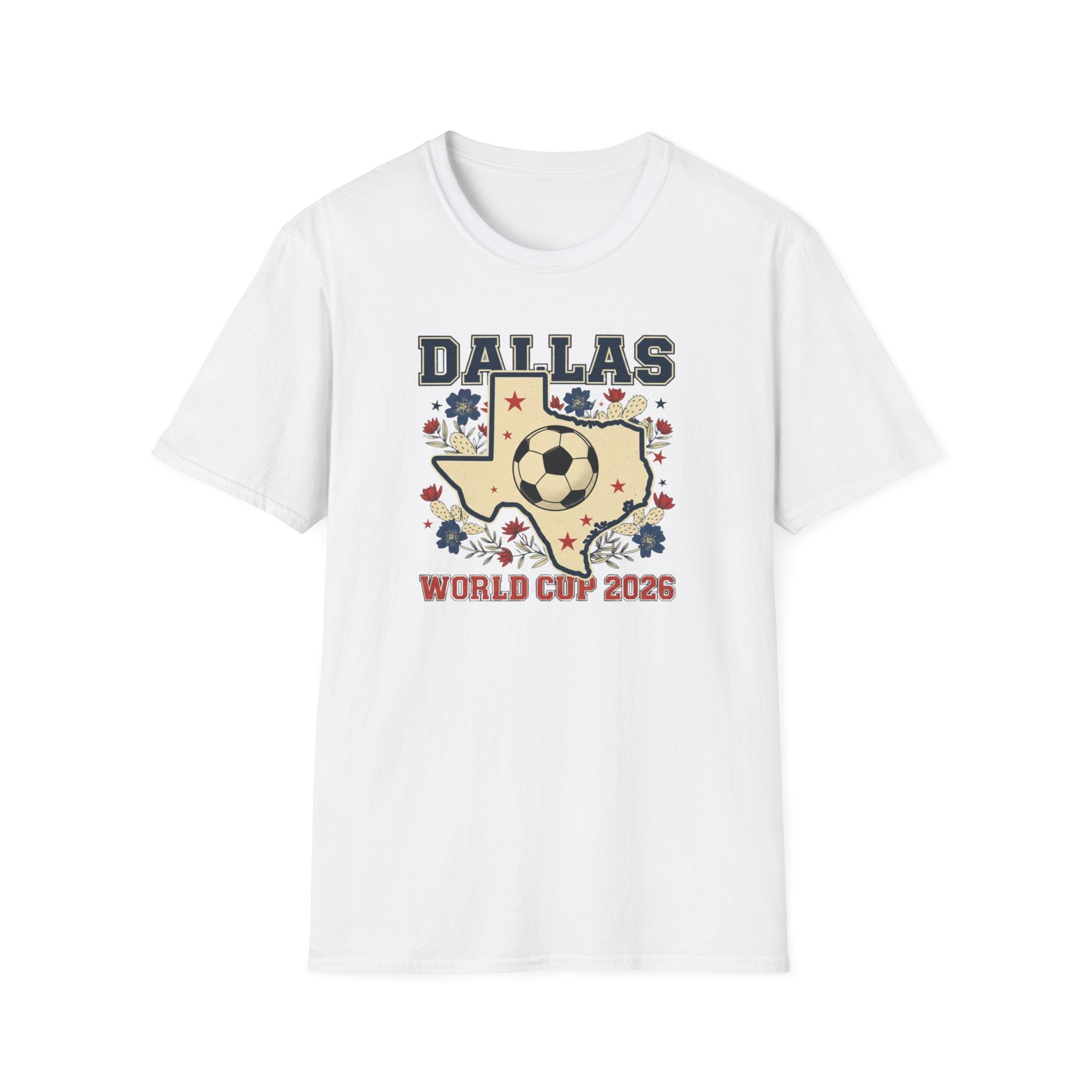 Dallas World Cup 2026 Soccer T-Shirt