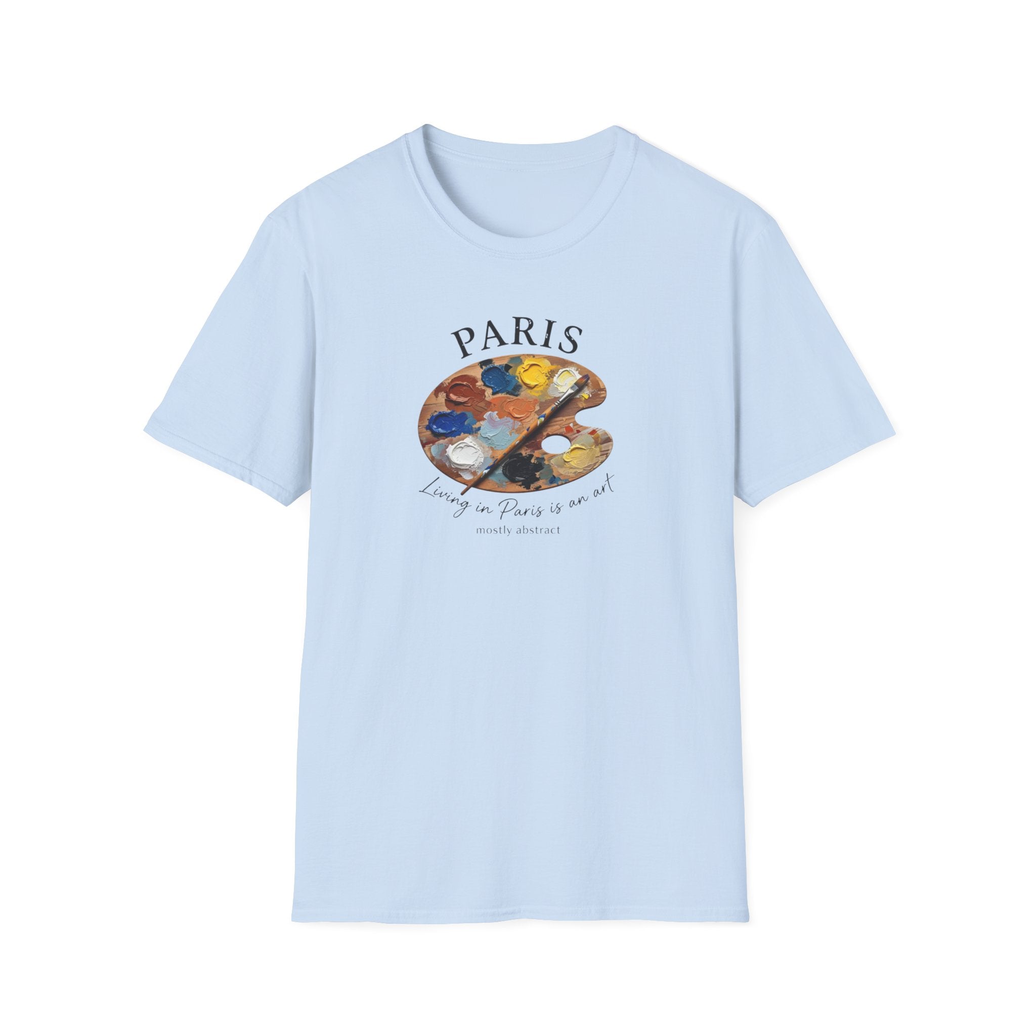 Paris Artist Palette T-Shirt — "Every one of these is a new idea" Artistic Tee