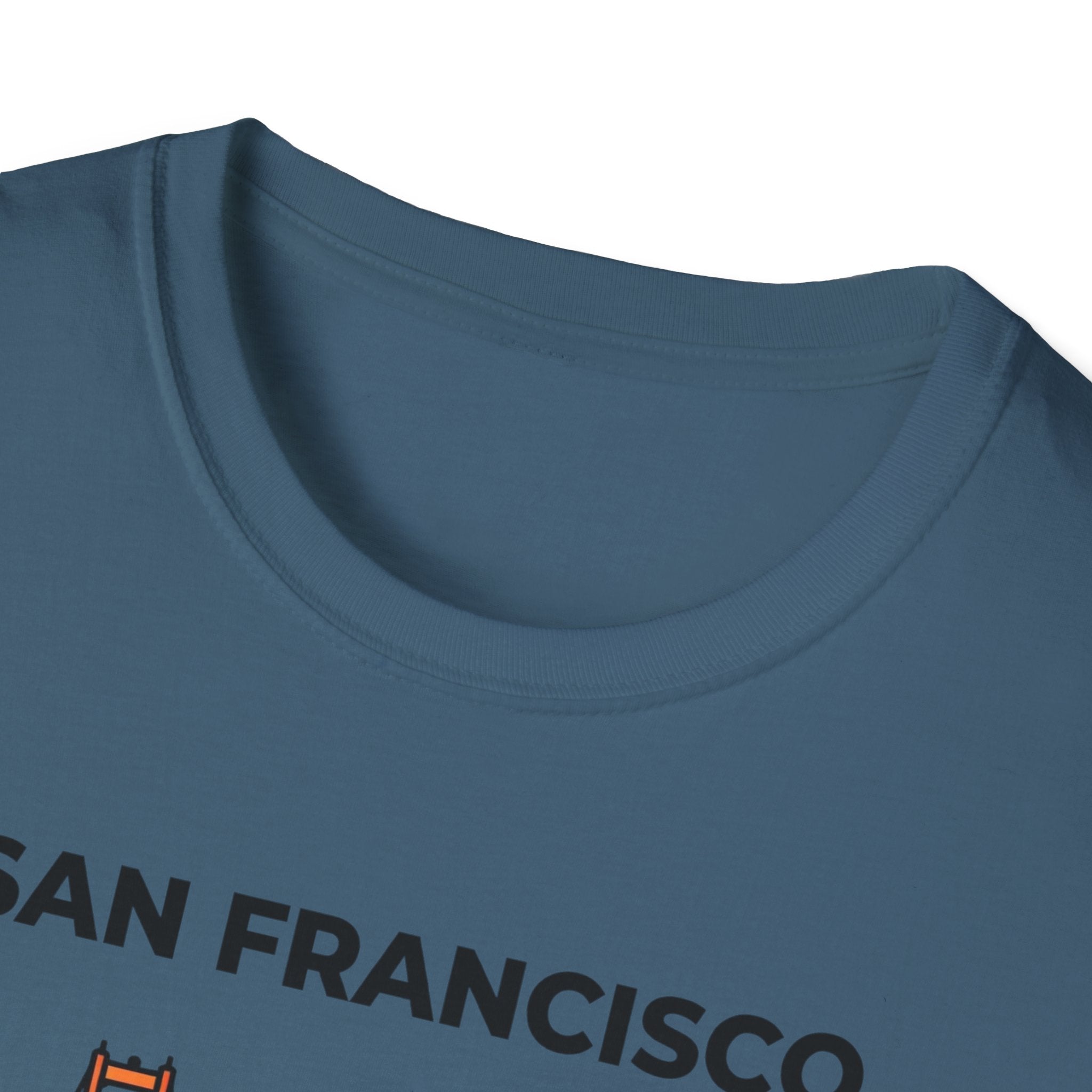 San Francisco Golden Gate T-Shirt — "I didn't choose SF life, SF life Ubered to me"