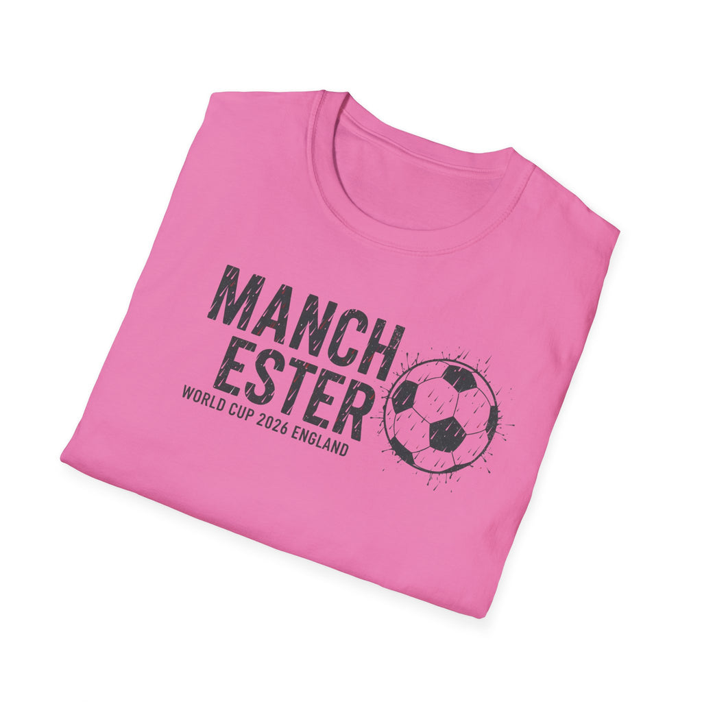 Manchester Soccer T-Shirt – Vintage Football Graphic Tee