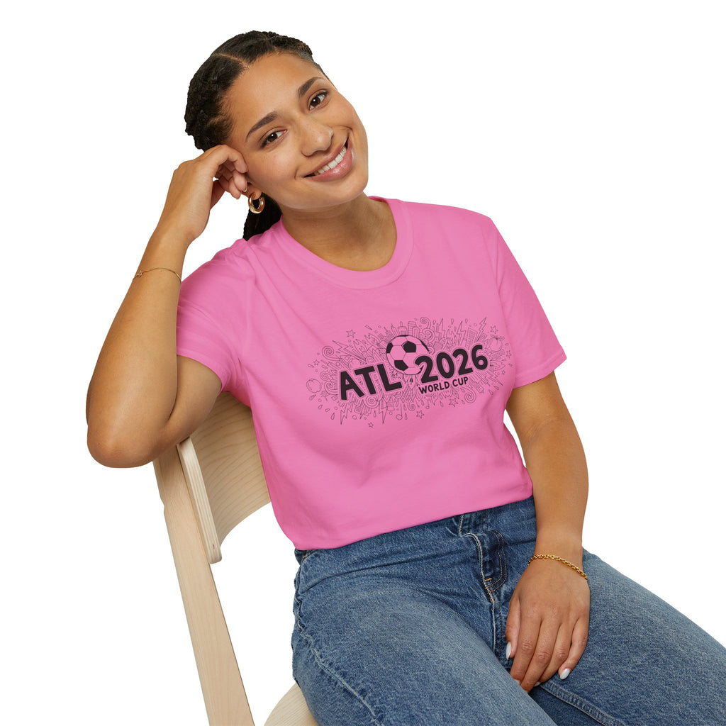 ATL 2026 World Cup T-Shirt — Atlanta Soccer Fan Tee