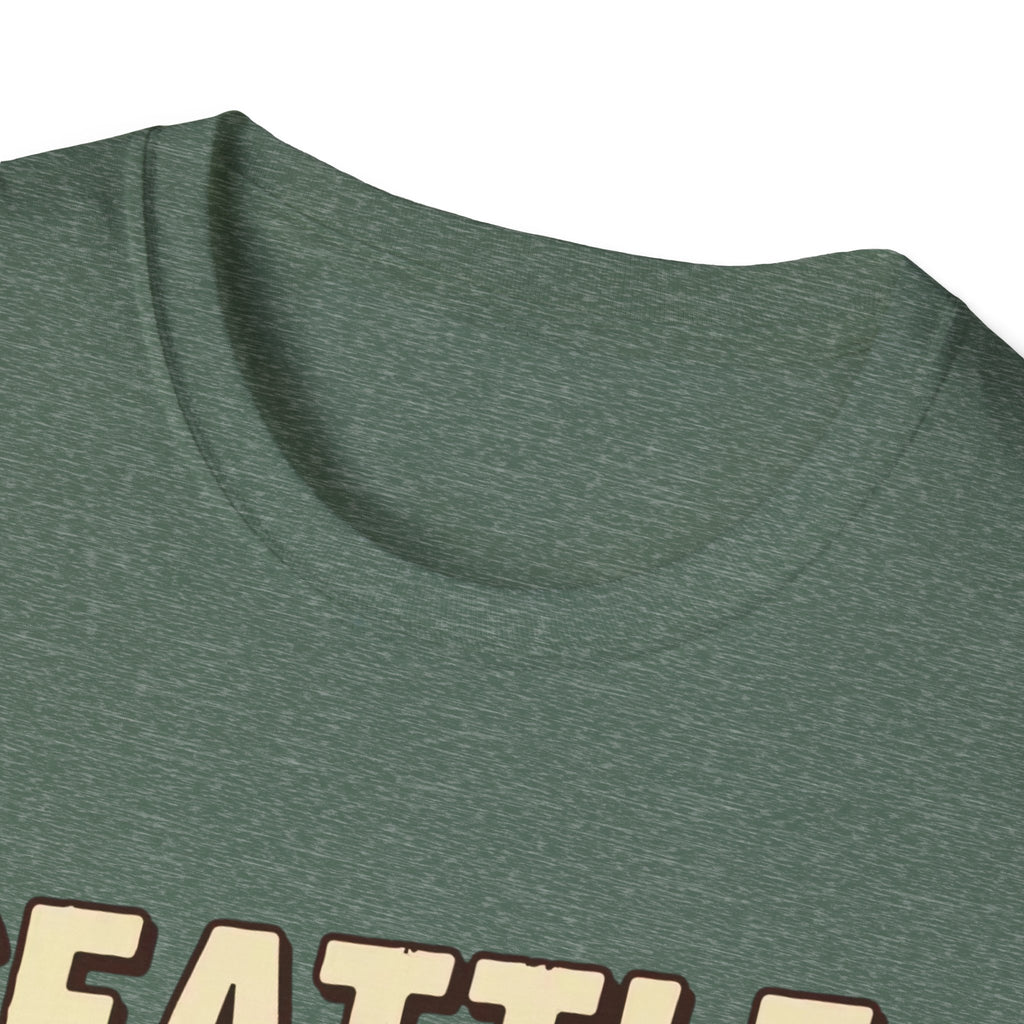 Seattle This City Runs on Caffeine and Chaos T-Shirt
