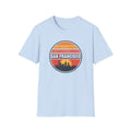 San Francisco Sunset Skyline T-Shirt — Retro Cityscape Tee