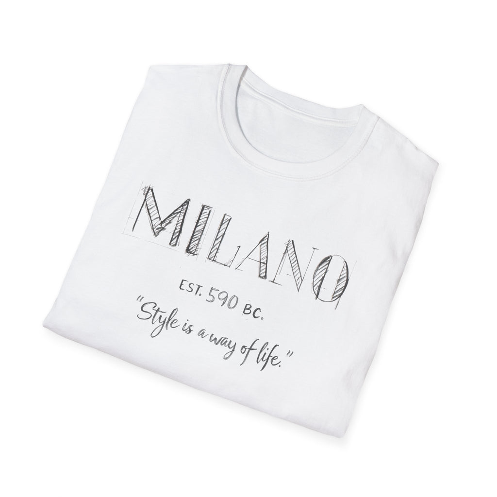 Milano “Style is a Way of Life” T‑Shirt